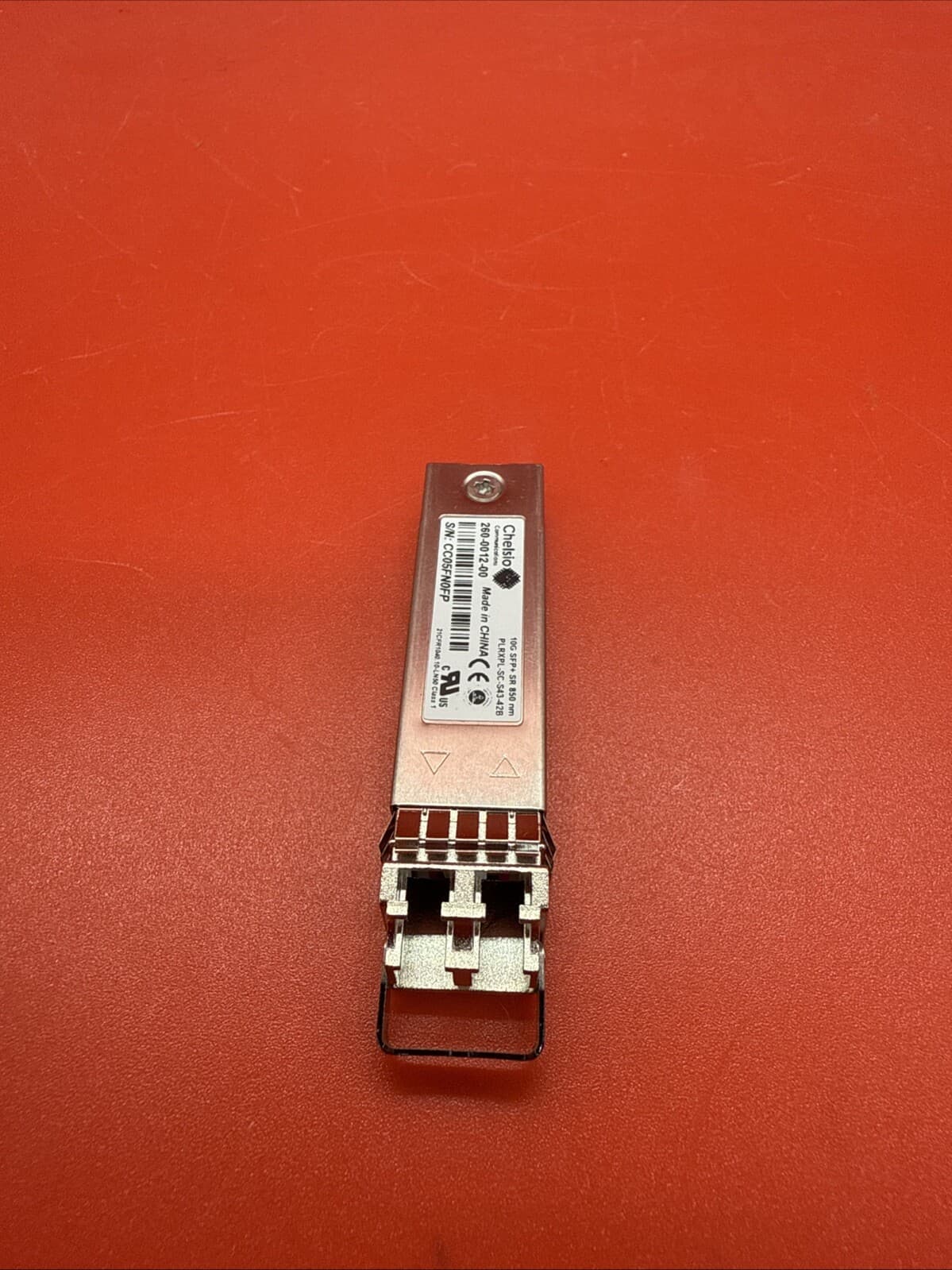 Chelsio 260-0012-00 10G SFP+ SR 850 nm Transceiver Universal 10 Gbps Enterprise - Image 3
