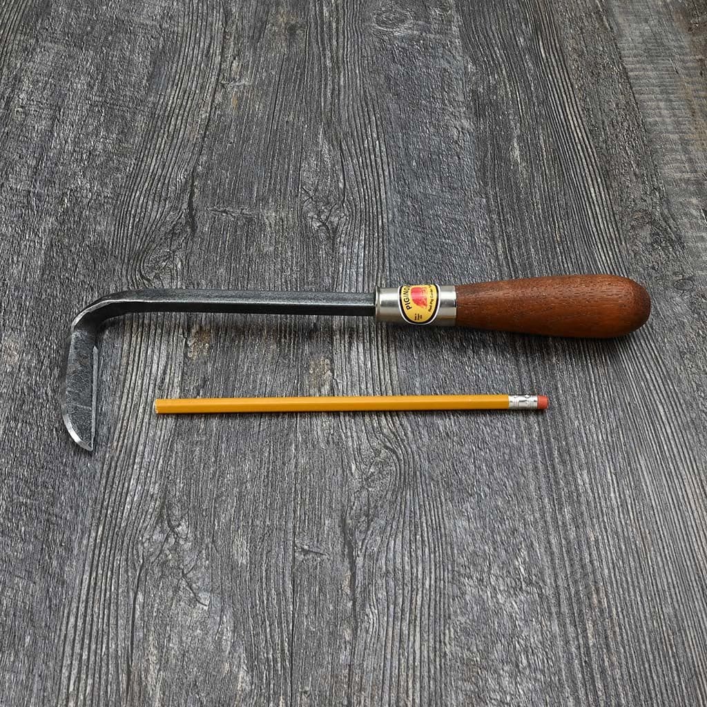 Red Pig Garden Tools Cape Cod Weeder Hand-Forged Wood Handle Weeding USA NEW - Image 4