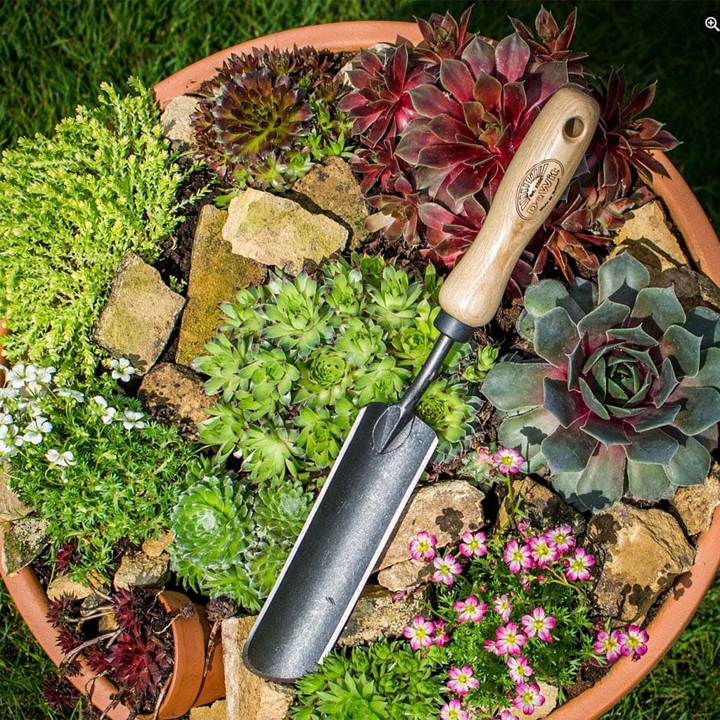 DeWit Rock n' Root Trowel Boron Steel Ash Handle Hand-Forged Planting Dutch NEW - Image 5
