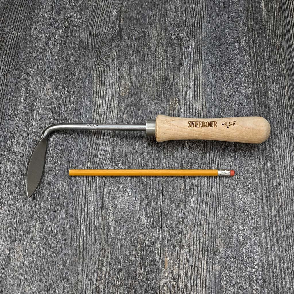 Sneeboer Cape Cod Weeder Stainless Steel Hand-Forged Ash - Left Hand Weeding NEW - Image 6