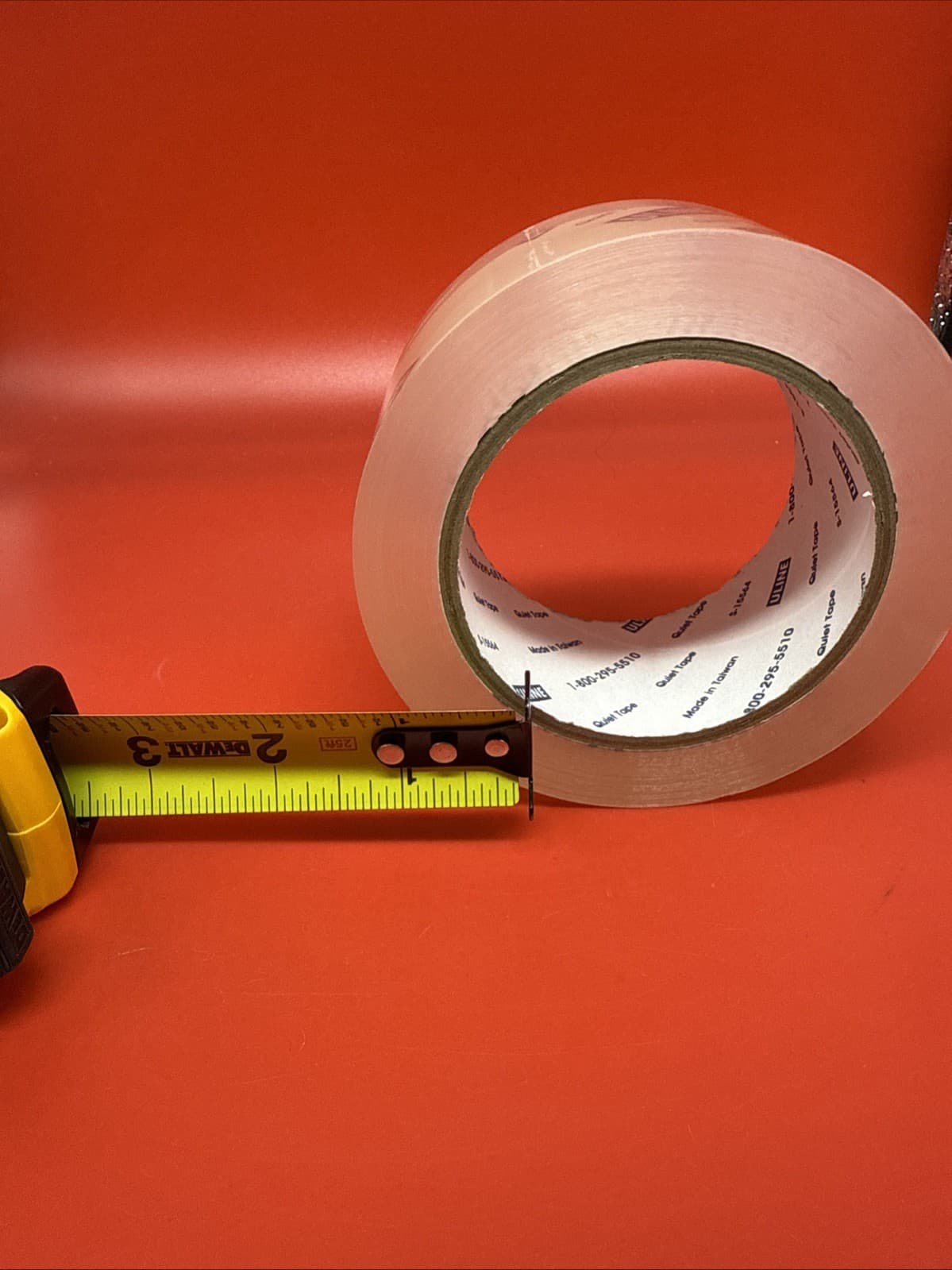 Uline Quiet Tape 2 Mil 2” x 110 Yards Clear Noiseless Carton Box Tape S-15564 - Image 4