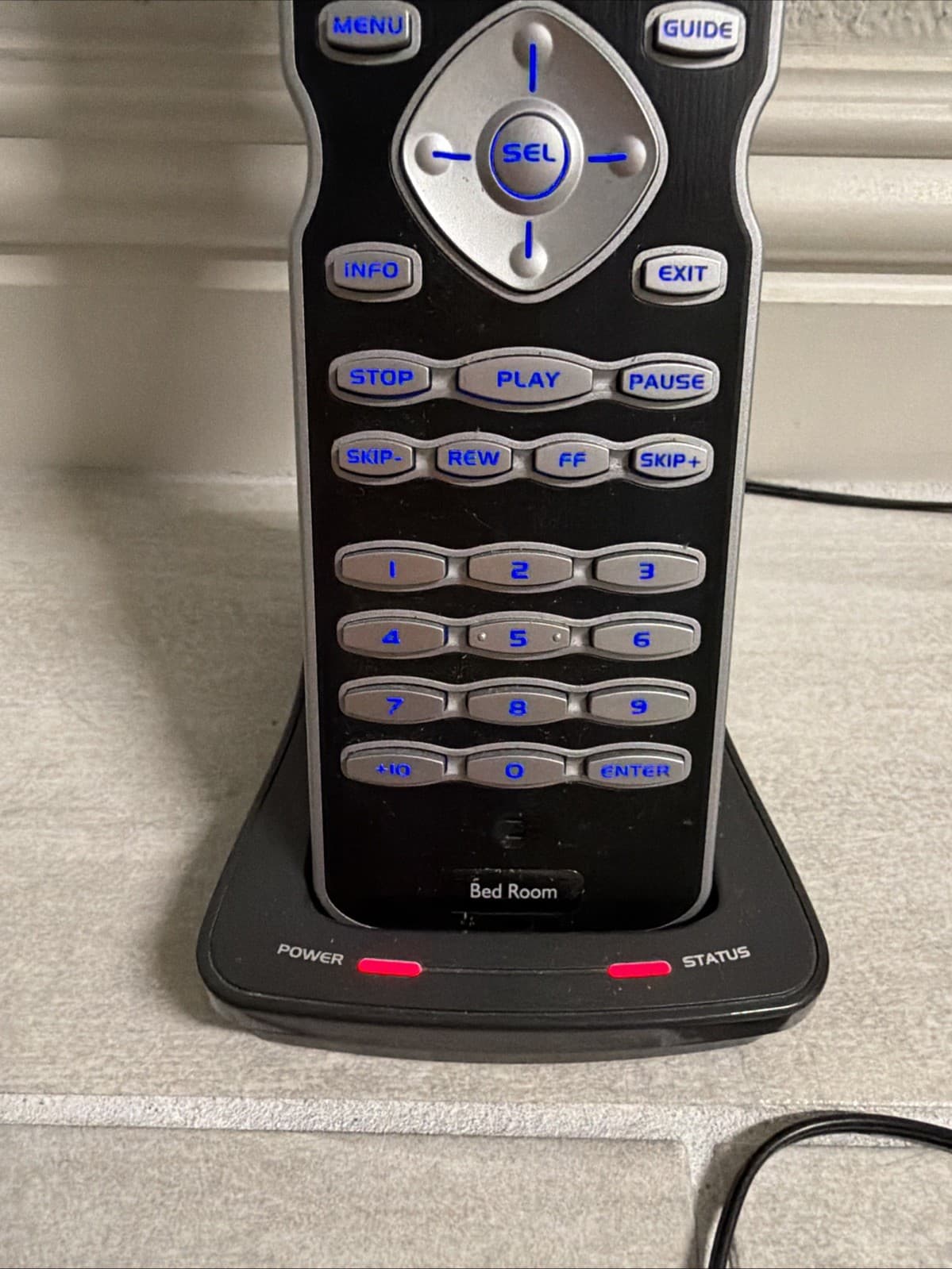 Universal Remote (URC) MX-980 Remove Control with Charging Base & Battery Black - Image 3