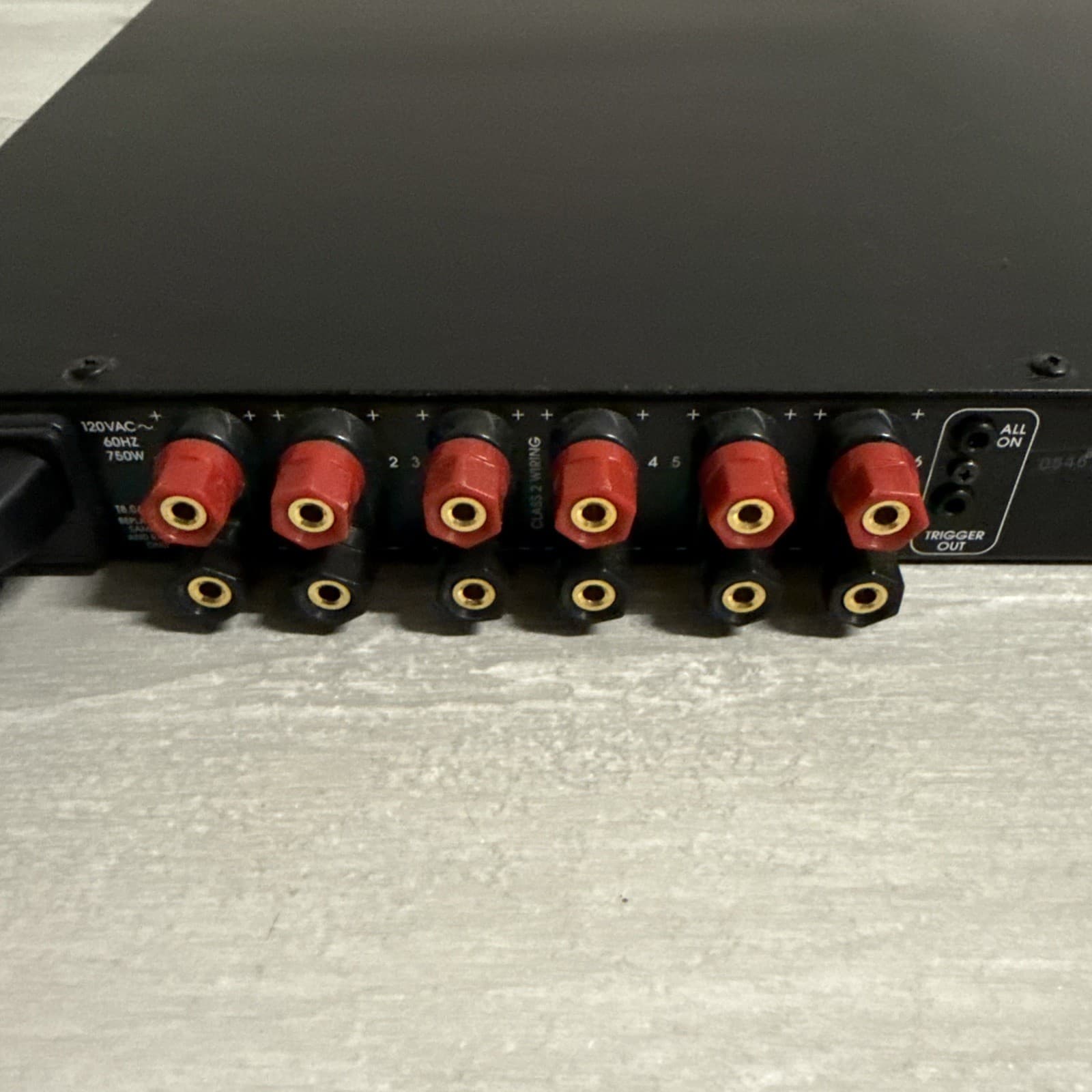 Elan D660/D661 power amplifier tested working perfectly. 6 channel. home theater - Image 8