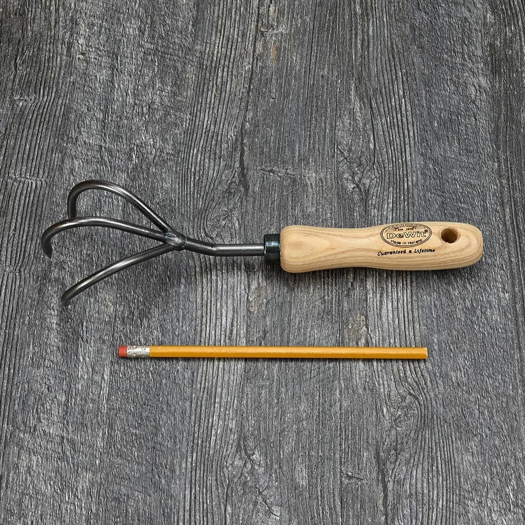DeWit Hand Weeder 3-Tine Cultivator NEW - Image 5