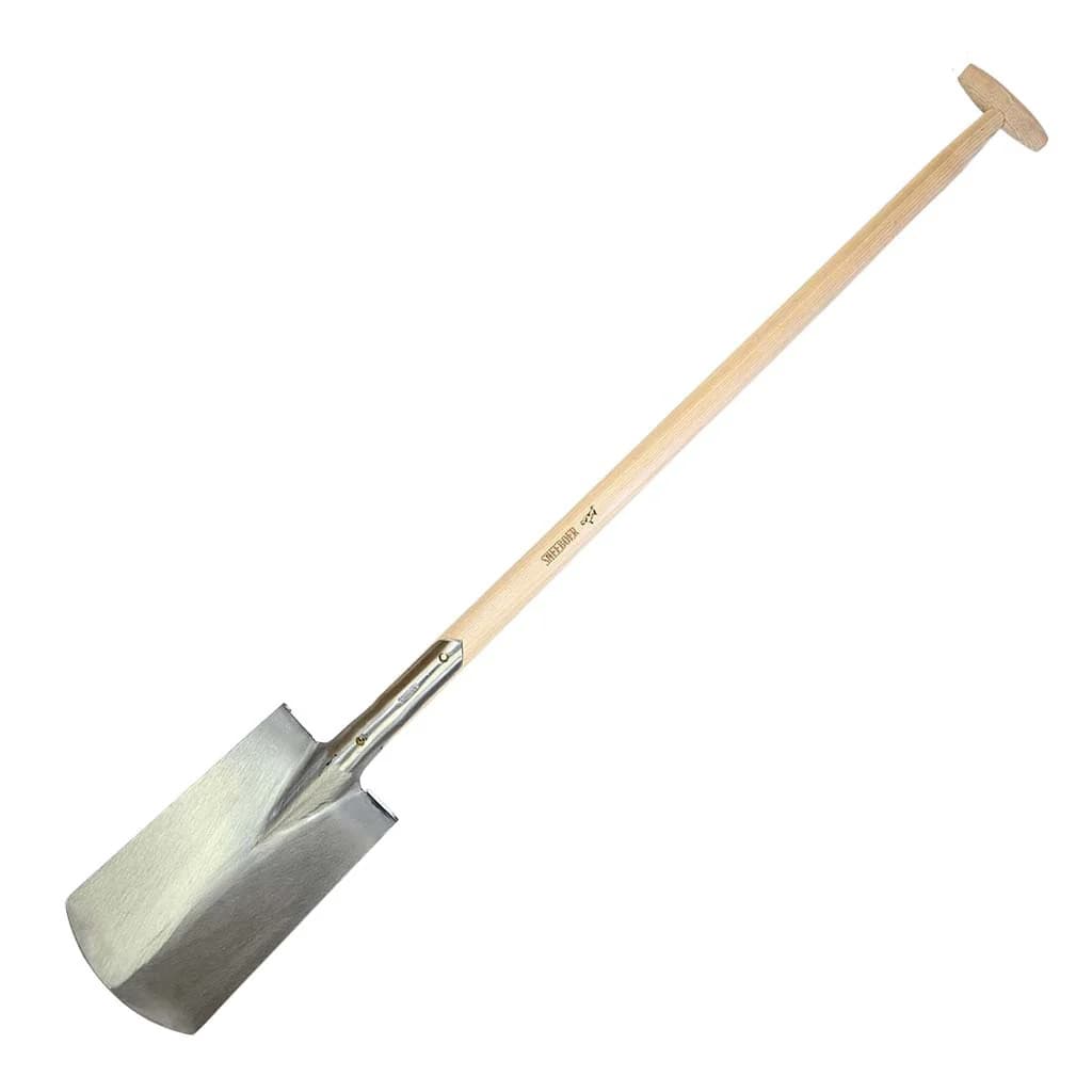 Sneeboer Large Garden Spade - T Handle Stainless Steel Hand-Forged Digging NEW