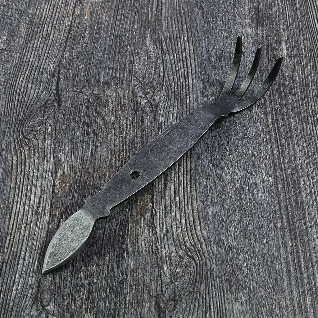 DeWit Ninja Cultivator Hand Weeder Boron Steel Ash Handle Hand-Forged Dutch NEW - Image 3