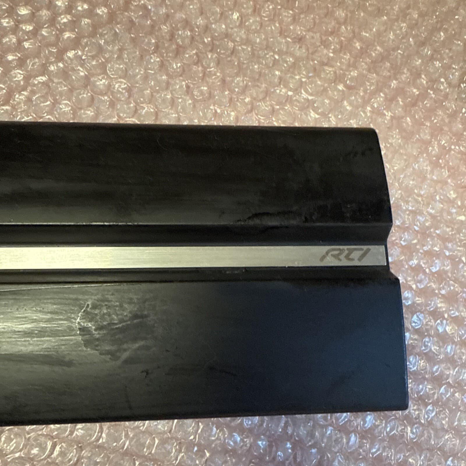 RTI AD-8 Black Plastic Magnetic Bezel Faceplate  20-210136-15 3U - Image 4