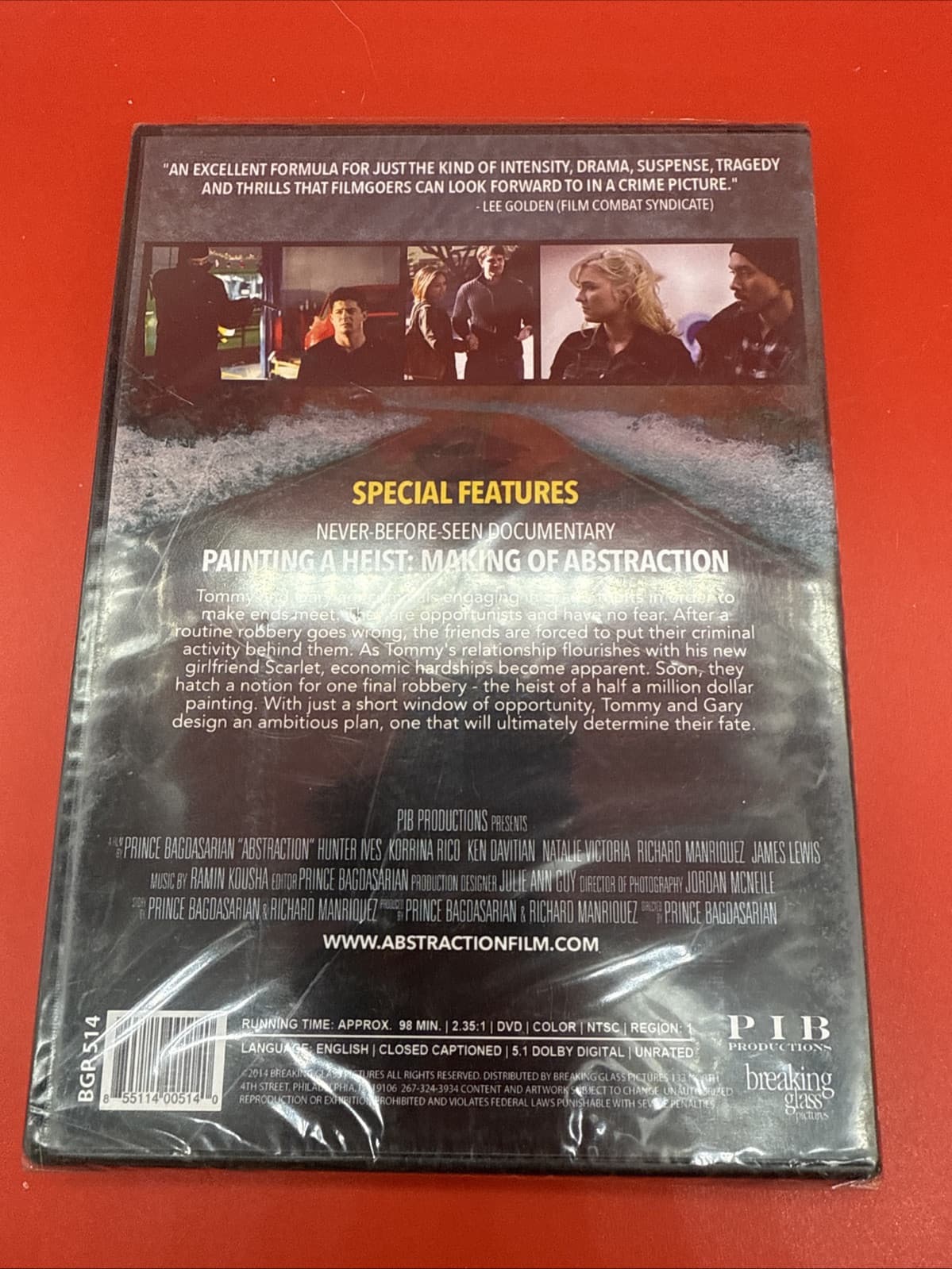 Abstraction (DVD, 2013) - Brand New Sealed Action & Adventure 98 min. NTSC NR - Image 3