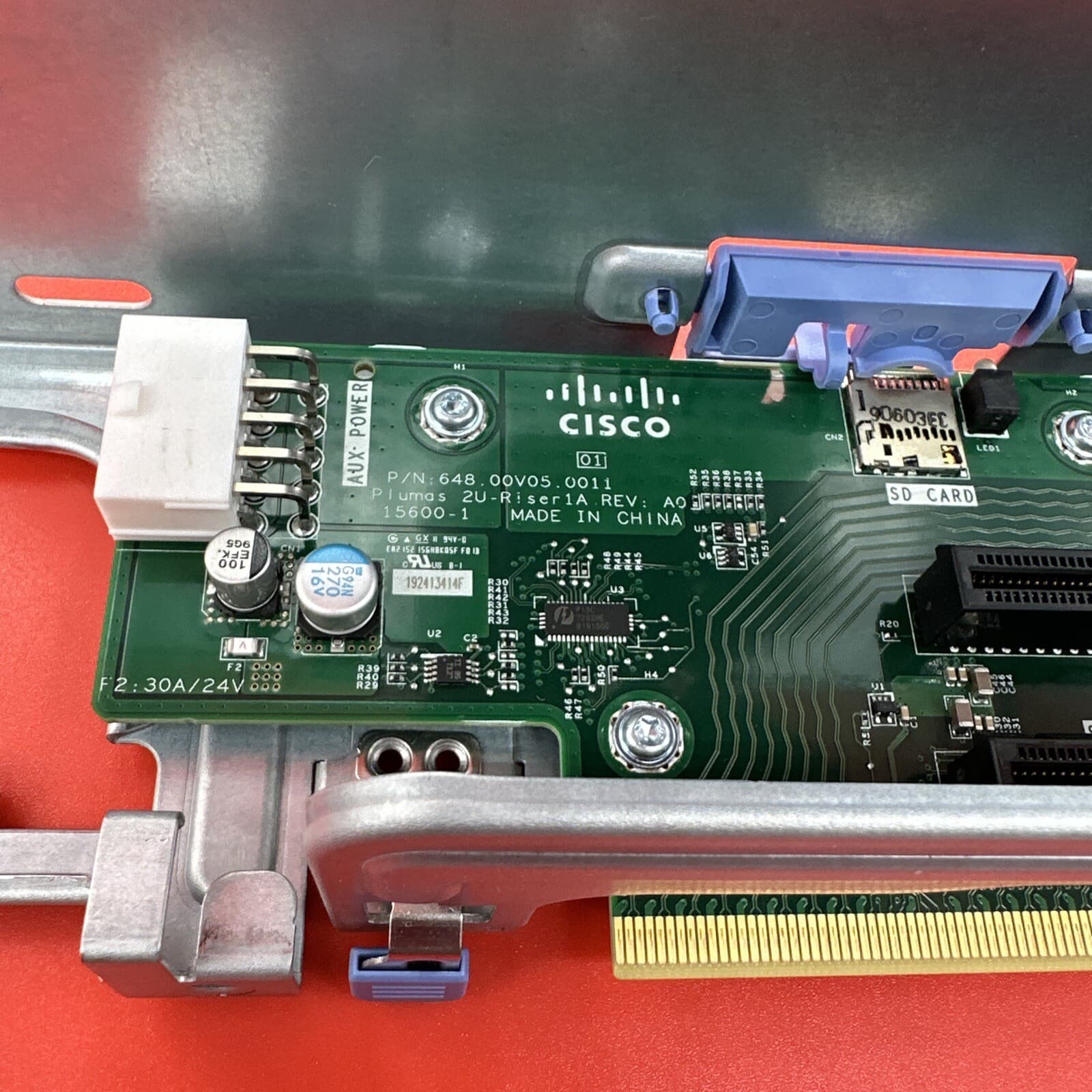 Cisco UCSC-PCI-1-C240M5 74-106033-01 15600-1 3x PCIe + SD Card Slot - Image 3