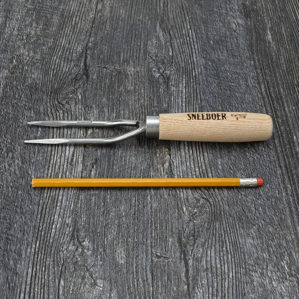 Sneeboer Greenhouse Weeding Fork Hand Weeder Stainless Steel Hand-Forged NEW - Image 4