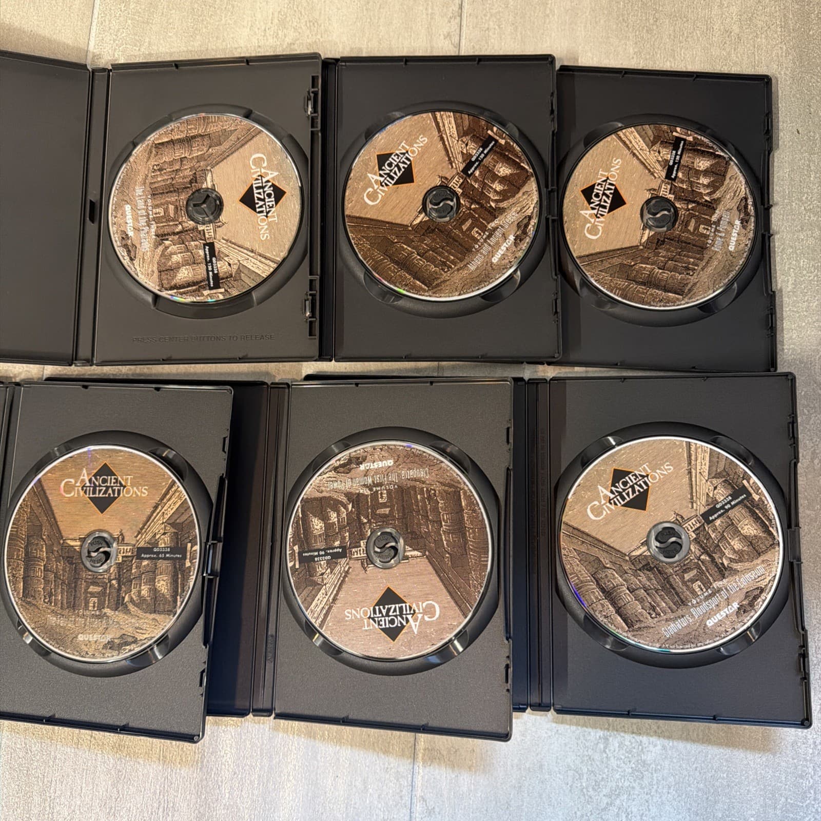 Ancient Civilizations - 6 Pack (DVD, 2002, 6-Disc Set) - Image 3