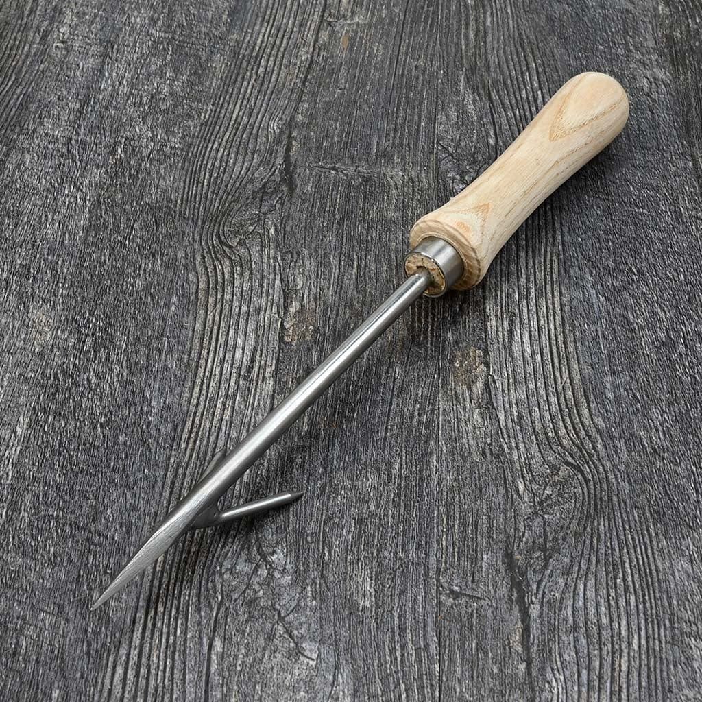 Sneeboer Wrotter Garden Weeder Stainless Steel Hand-Forged Cherry Weeding NEW - Image 4