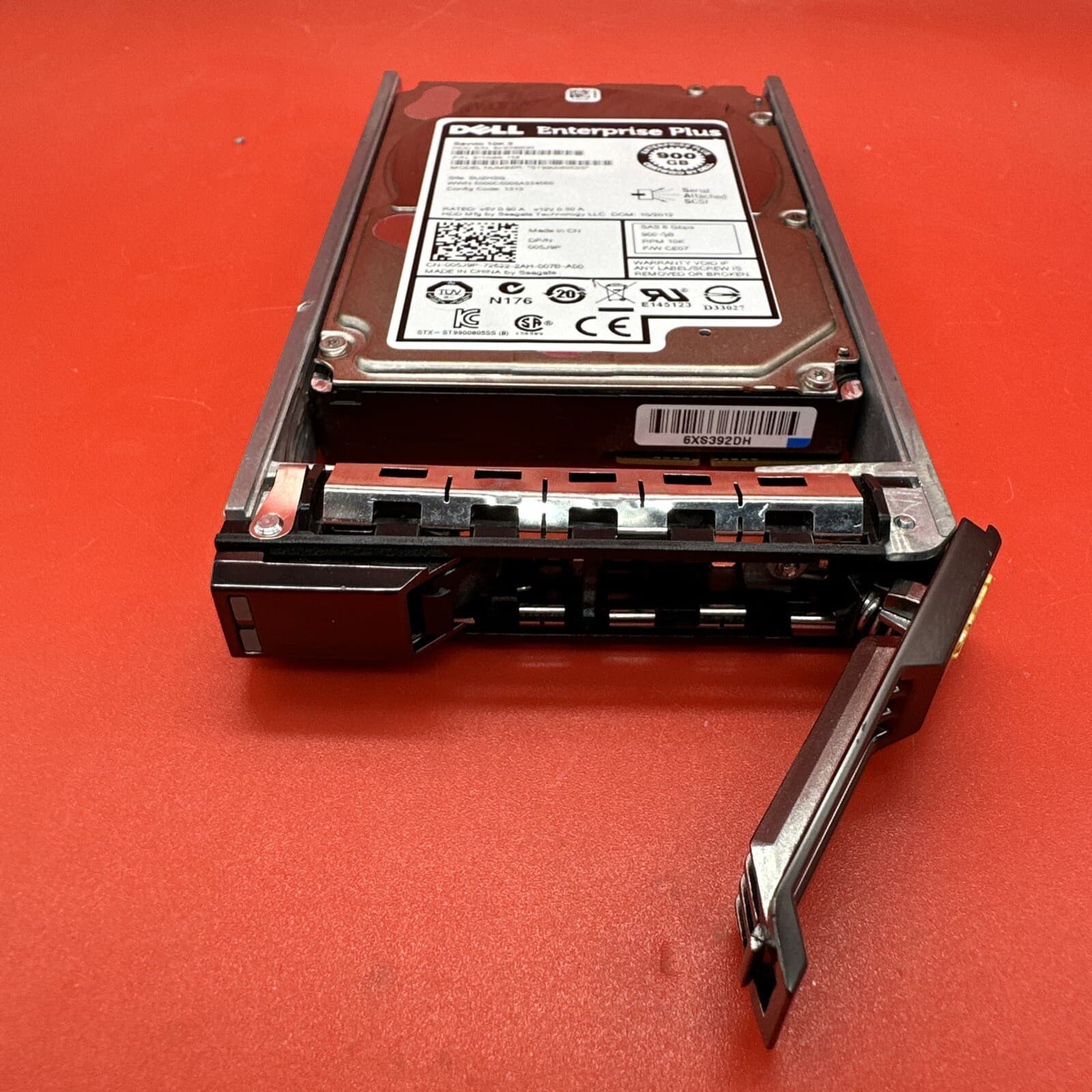 Dell Compellent 05J9P 005J9P 900G SAS 6Gbps 10K 2.5 In Tray ST9900805SS Silver - Image 4