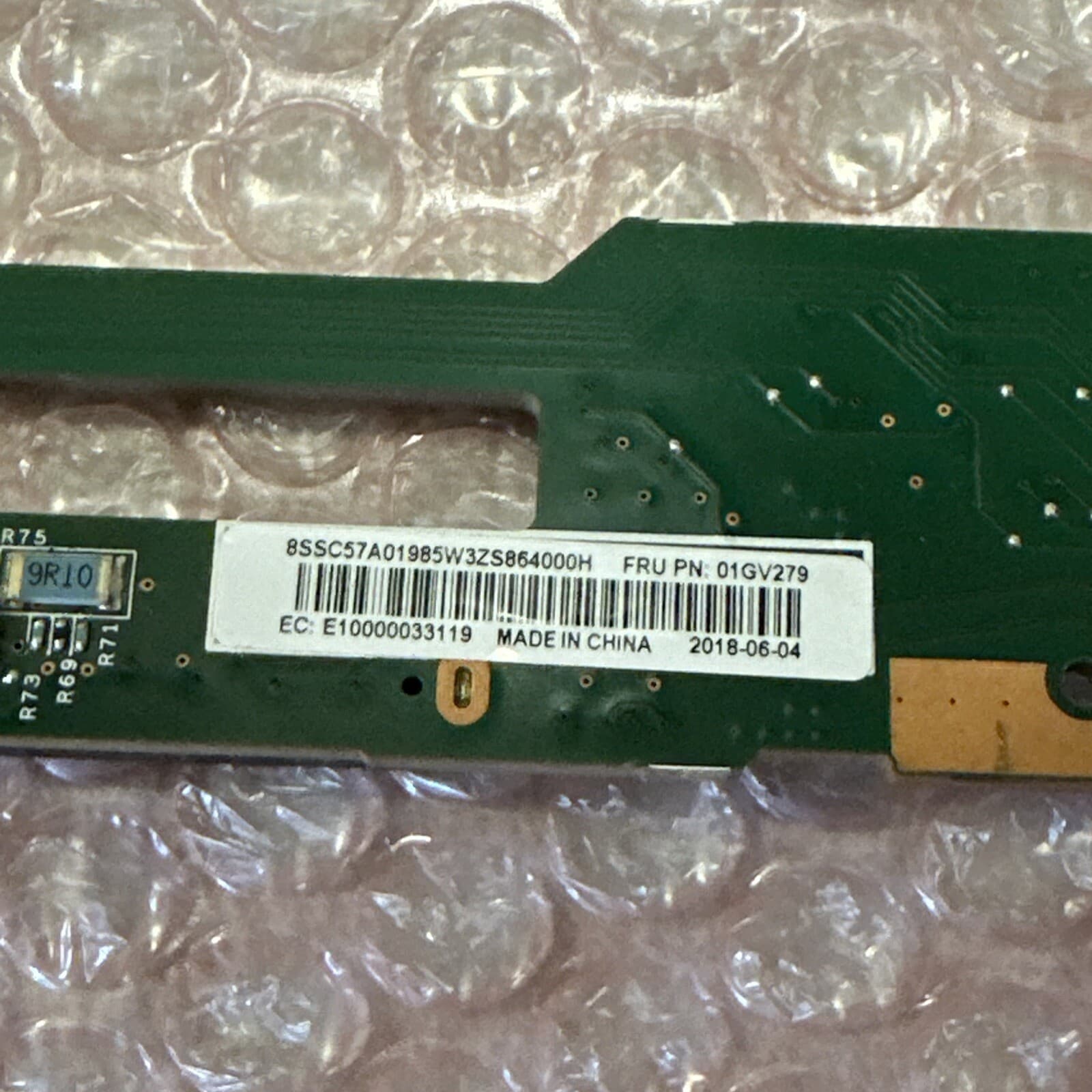 Lenovo SR630 01GV279 SC57A01985 4 Bay 3.5" Hard Drive Backplane Board - Image 4