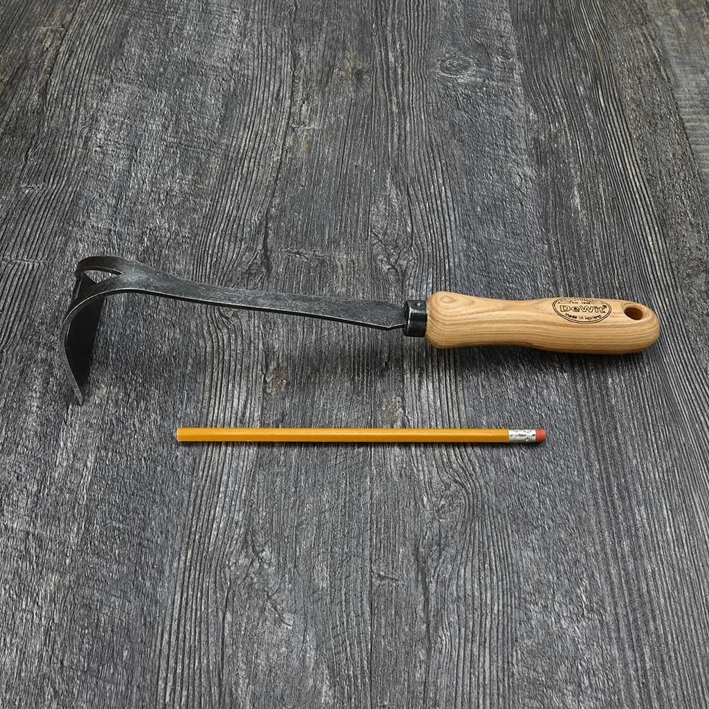 DeWit Bio Onion Hoe Boron Steel Ash Handle Hand-Forged Weeding Cultivating NEW - Image 4