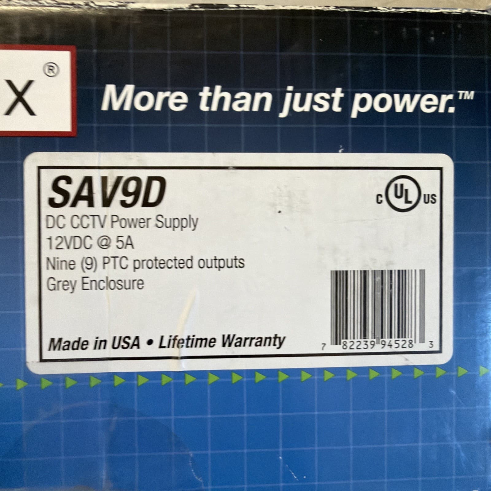 Altronix Sav9D DC CCTV Power Supply White 12VDC Power-Limited PTC Protected - Image 6