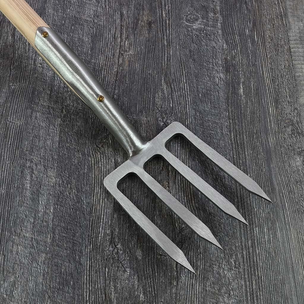 Sneeboer Garden Border Fork - D Handle Stainless Steel Hand-Forged Digging NEW - Image 2