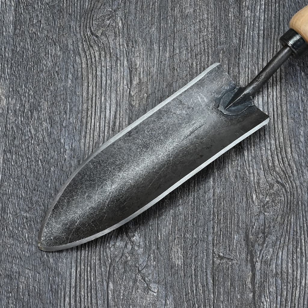 DeWit Dutch Transplanting Trowel Boron Steel Ash Handle Hand-Forged Planting NEW - Image 4