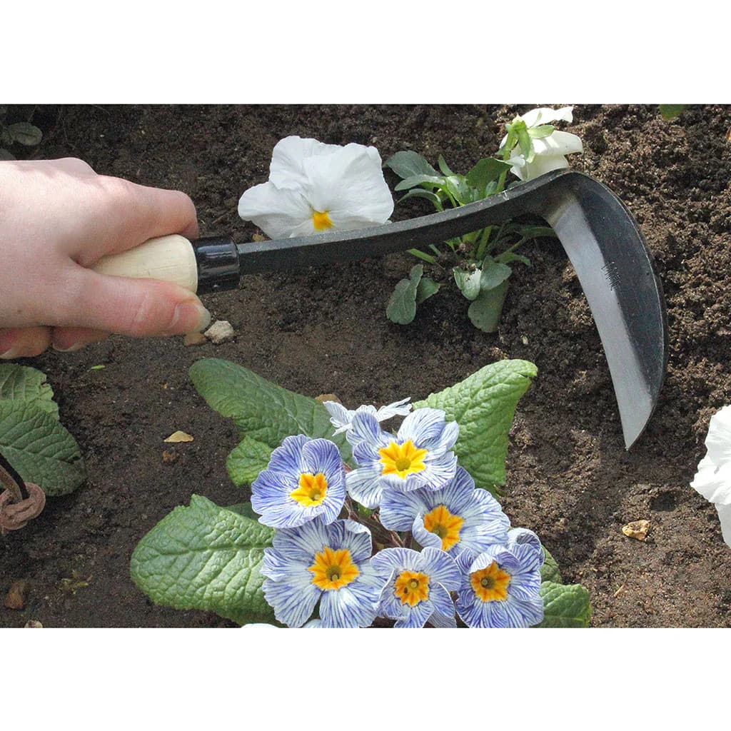 Burgon & Ball Razor Hand Hoe Stainless Steel Left Weeding Cultivating NEW - Image 4