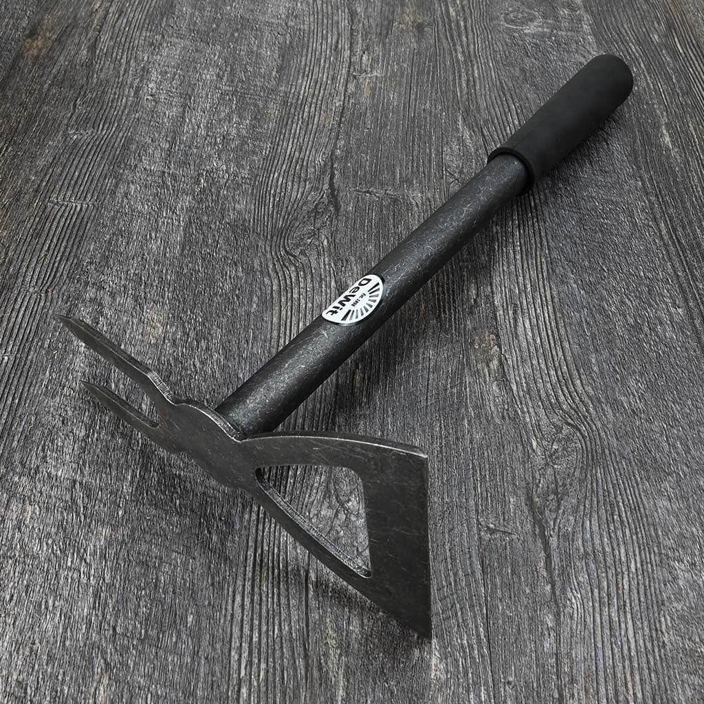 DeWit Garden Hoe Combo W 2-Tine Cultivator And Wide Chopping Blade NEW - Image 3