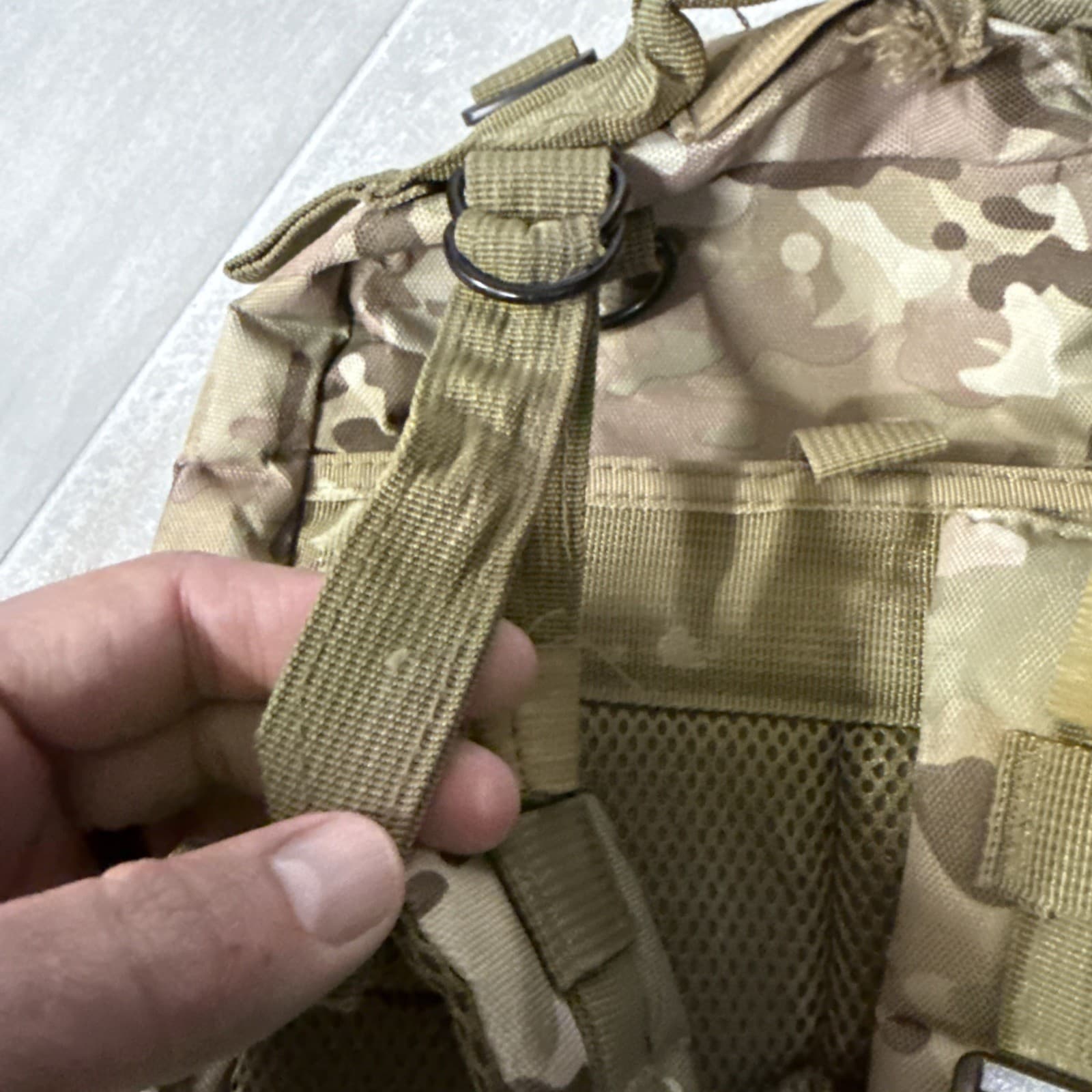 Camp Gear Camo Small Backpack Molle Adjustable Clean Backpacking - Image 15