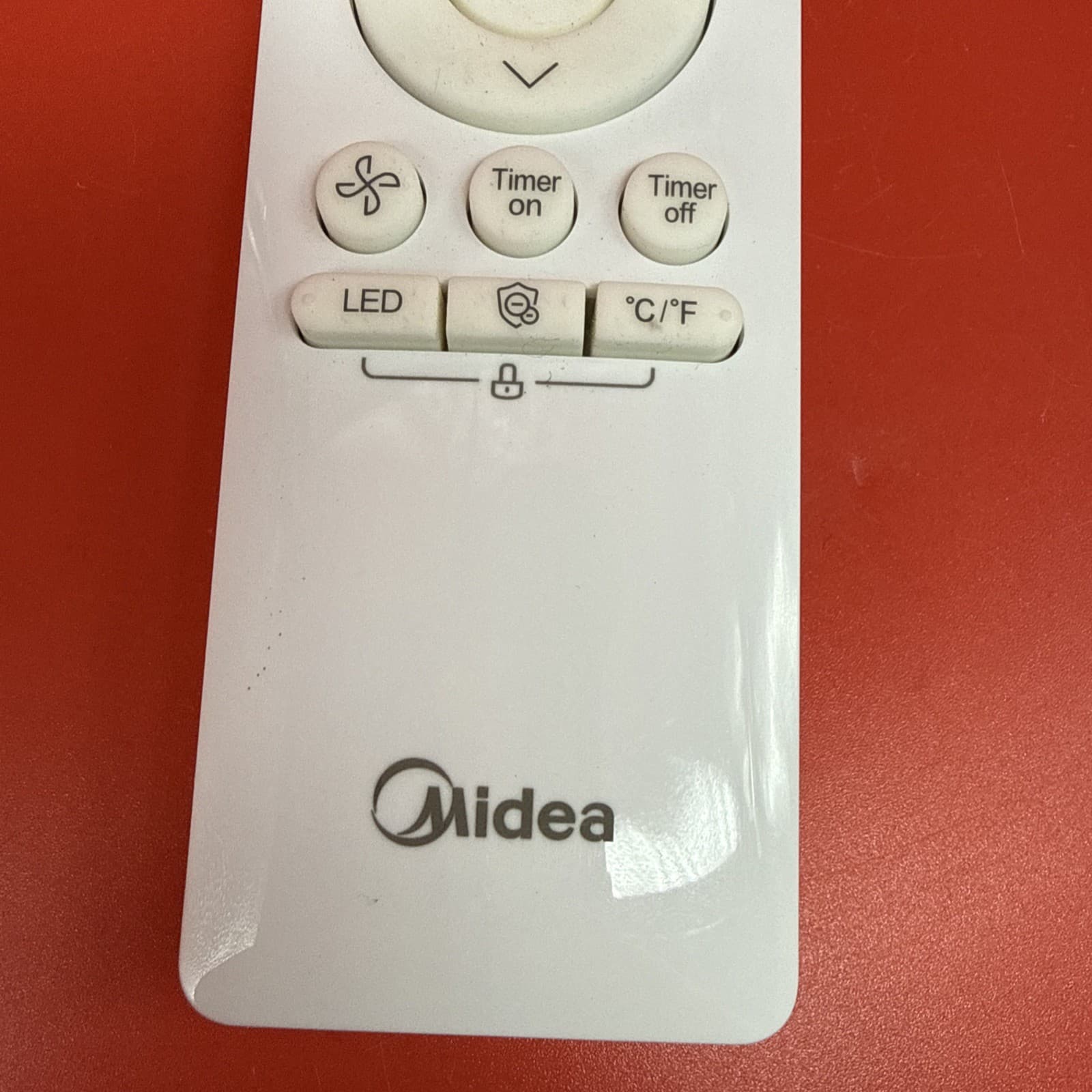 OEM Midea Portable Ac Remote Control Model RG10f5 (B2)/BGEFU1 - Image 2