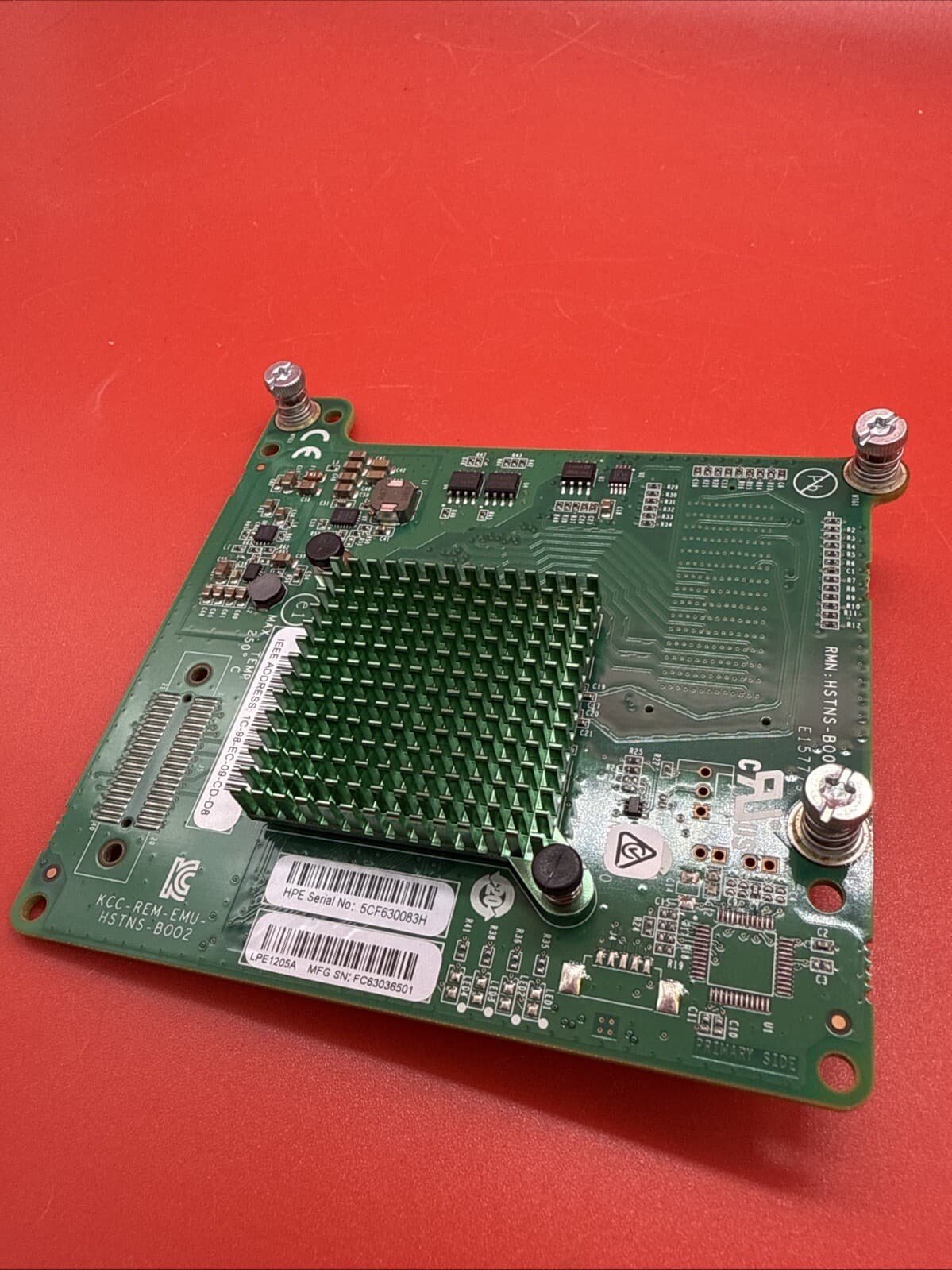 HP LPe1205A 8Gb FC HBA 656912-001 662538-001 659818-B21 Wired For HP Mezzanine - Image 3