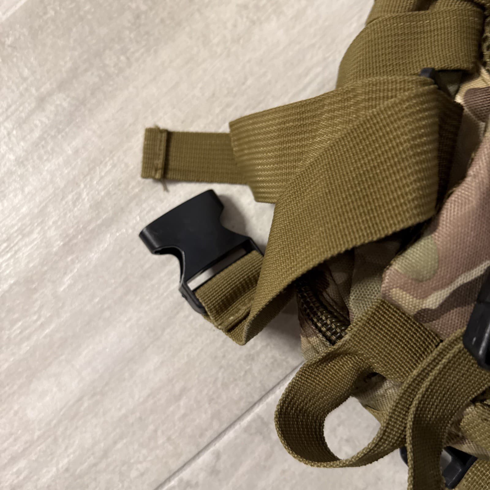 Camp Gear Camo Small Backpack Molle Adjustable Clean Backpacking - Image 12