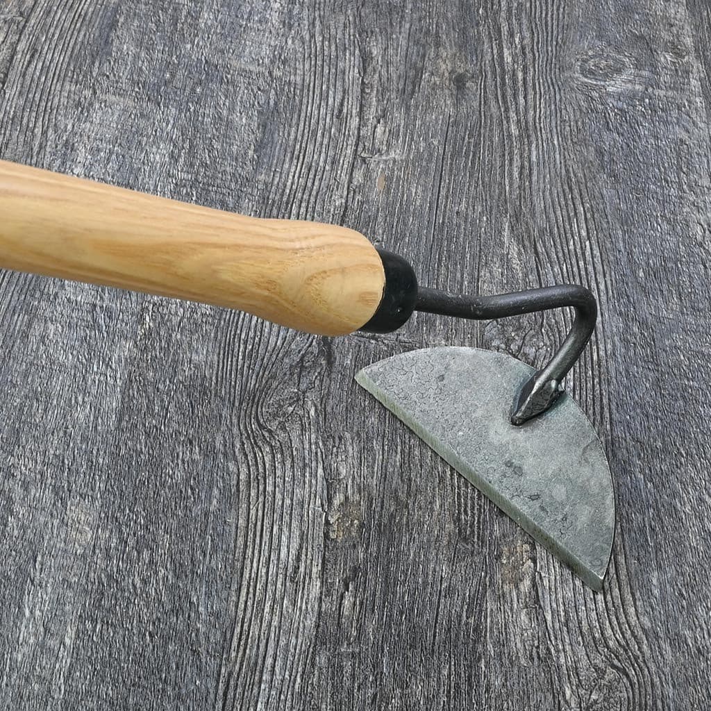 DeWit Drop Grip Onion Hoe Boron Steel Ash Handle Hand-Forged Dutch NEW - Image 3