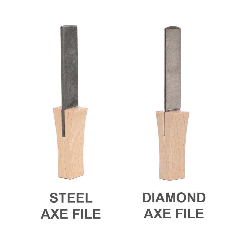 Gränsfors Bruk Axe Sharpening File Hand-Forged Hickory Handle Diamond NEW - Image 2