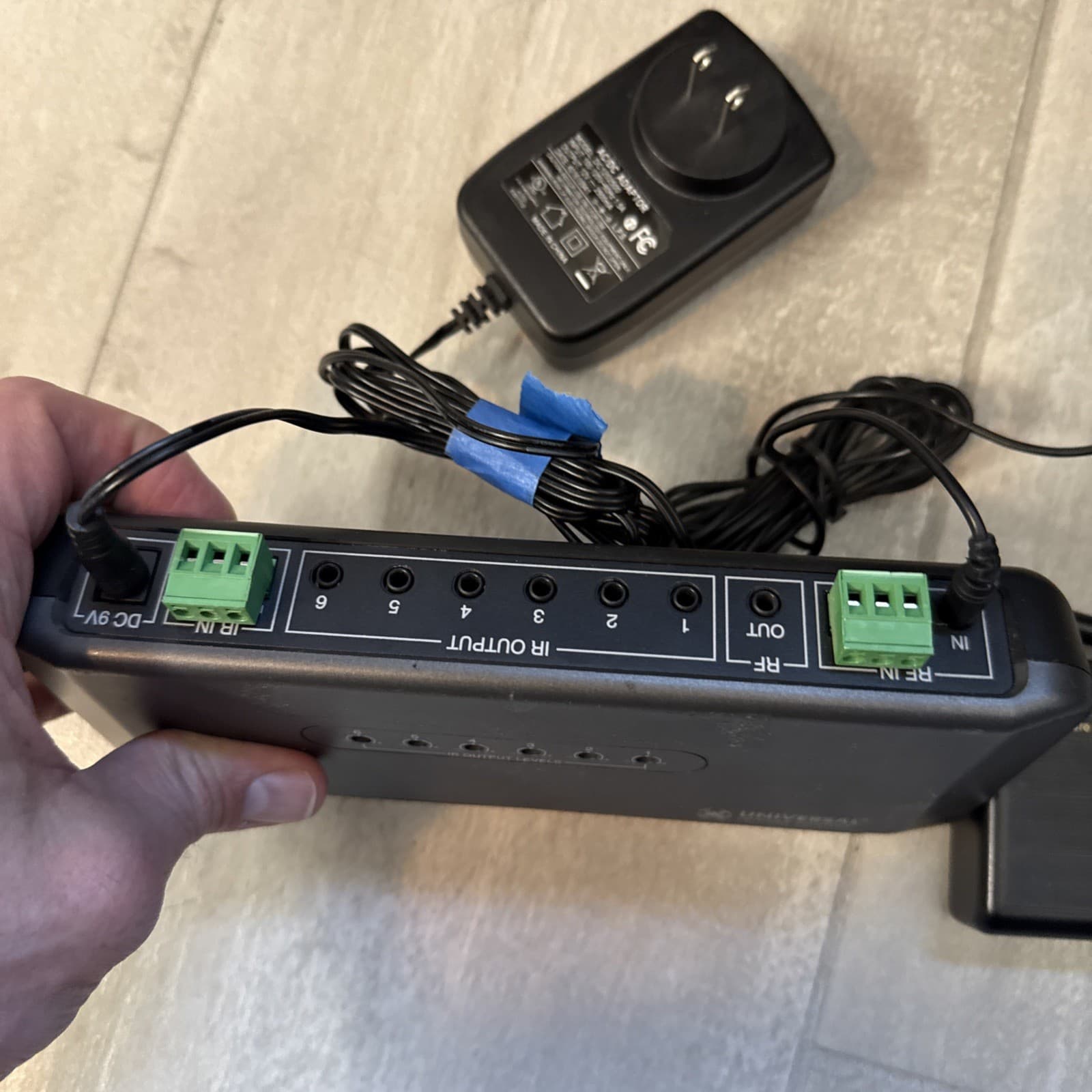 Universal Remote Control MRF-350 + RFX-250 With AC Adapter - Image 5