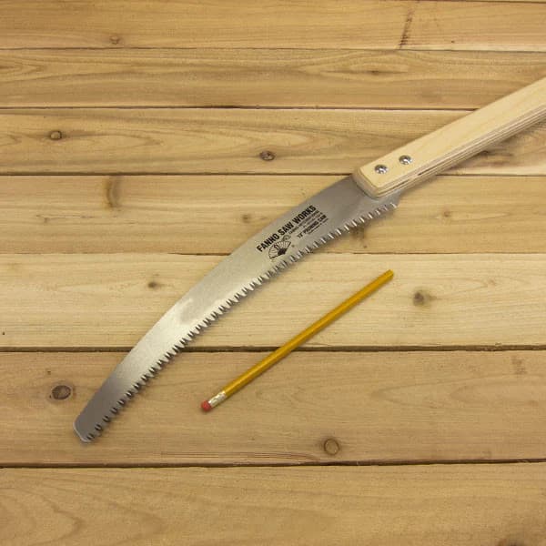 Fanno Saw Works Fanno Extended Reach Pruning Saw Wood Handle Cutting USA NEW - Image 3