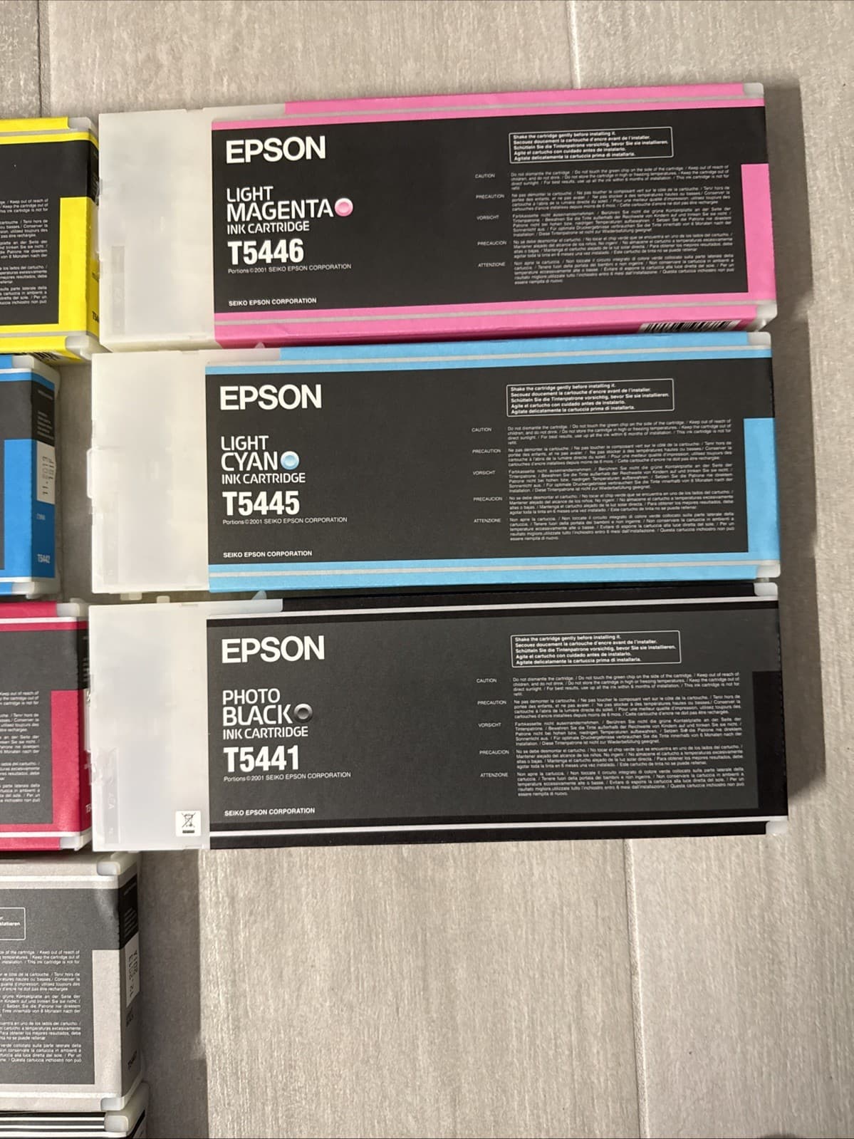 Epson Stylus Pro 4000 13 Empty Ink Cartridges OEM Genuine/Original For Epson - Image 4