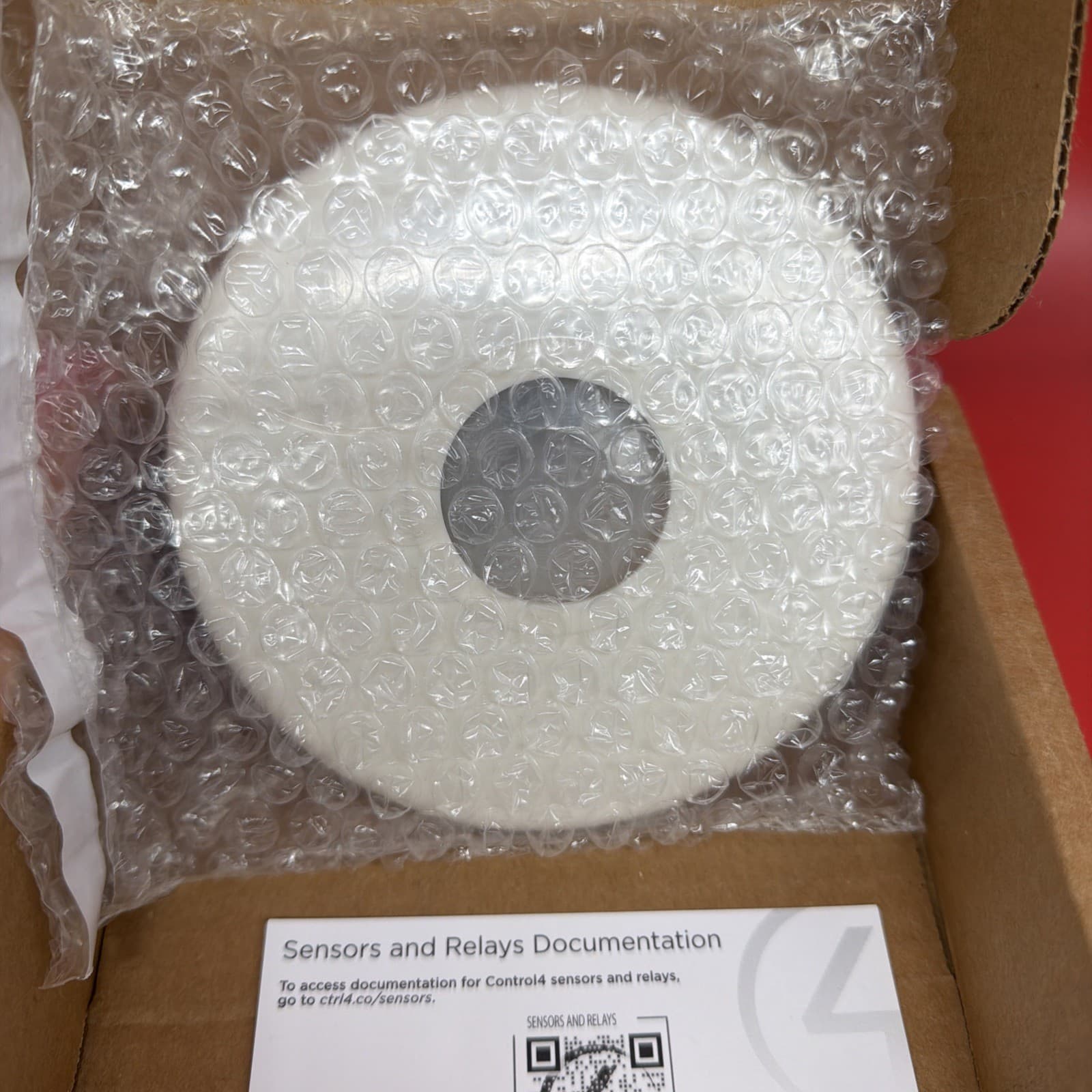 Control 4 ZCA-WMS10-C-ZP Ceiling Mount Wireless Motion Sensor White - Image 2