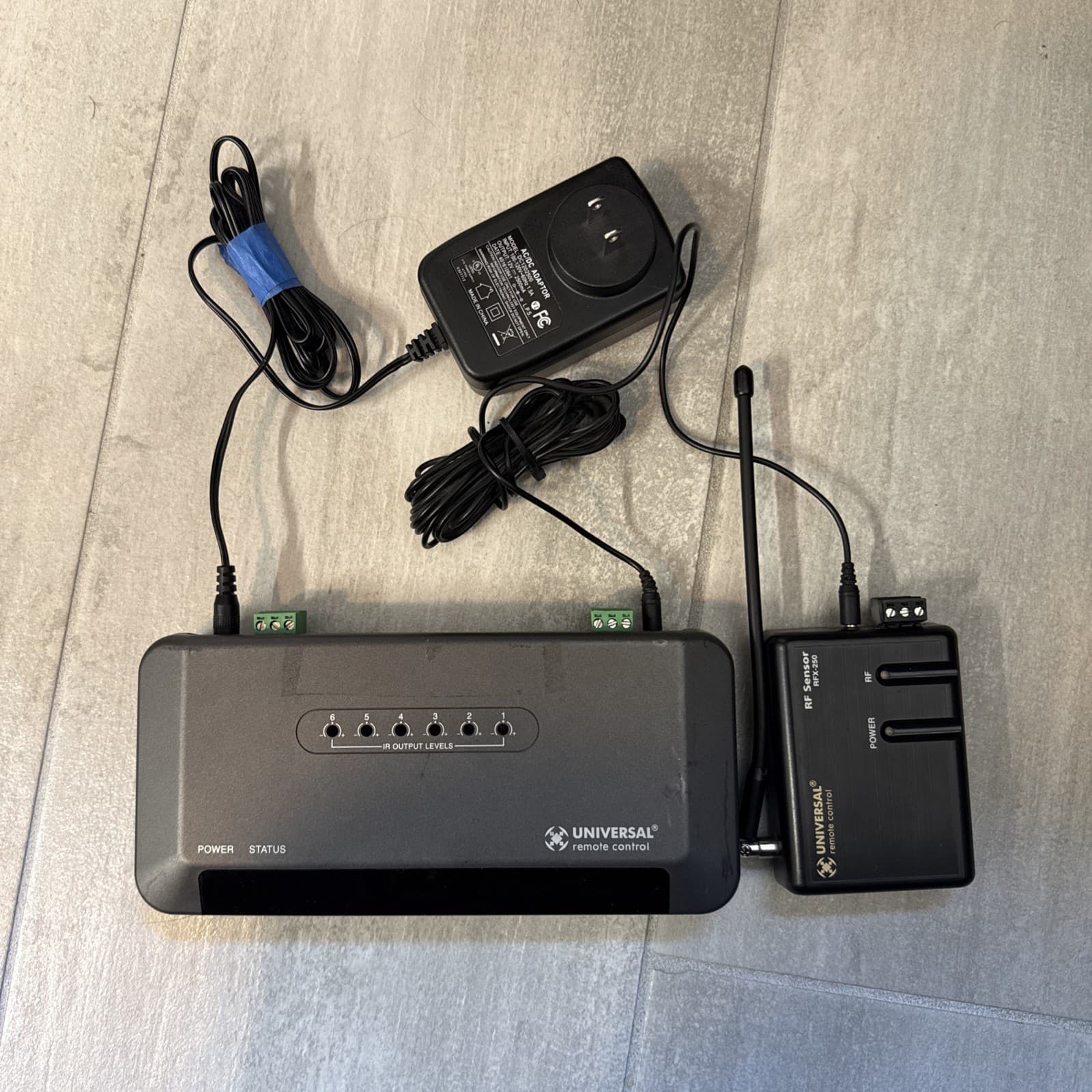 Universal Remote Control MRF-350 + RFX-250 With AC Adapter