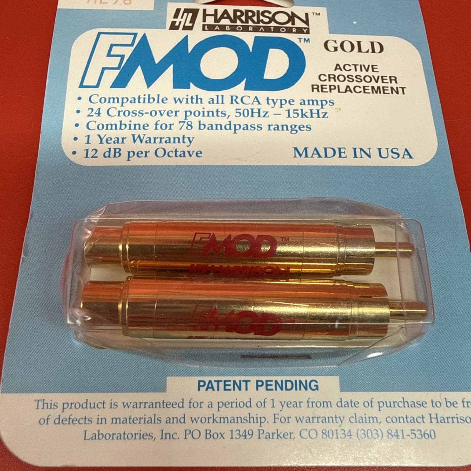 Harrison Laboratory FMOD Gold Active Crossover Replacement 900076HL76 - Image 3