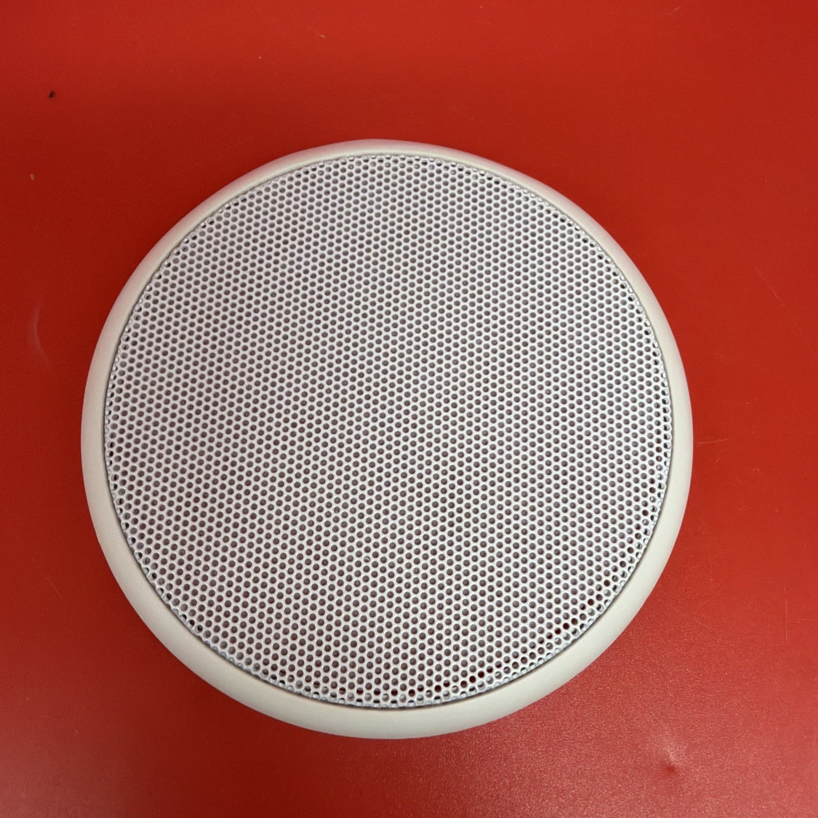 4 Inch Round White Speaker Cover Set for Ceiling & Wall Installation