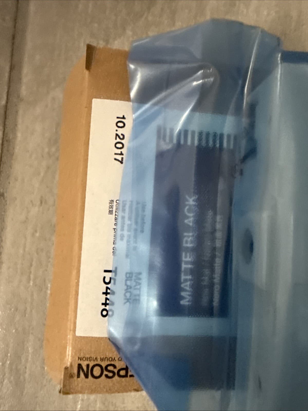 GENUINE EPSON T5448 MATTE BLACK INK STYLUS PRO 4000 9600 220ml NEW SEALED Inkjet - Image 3