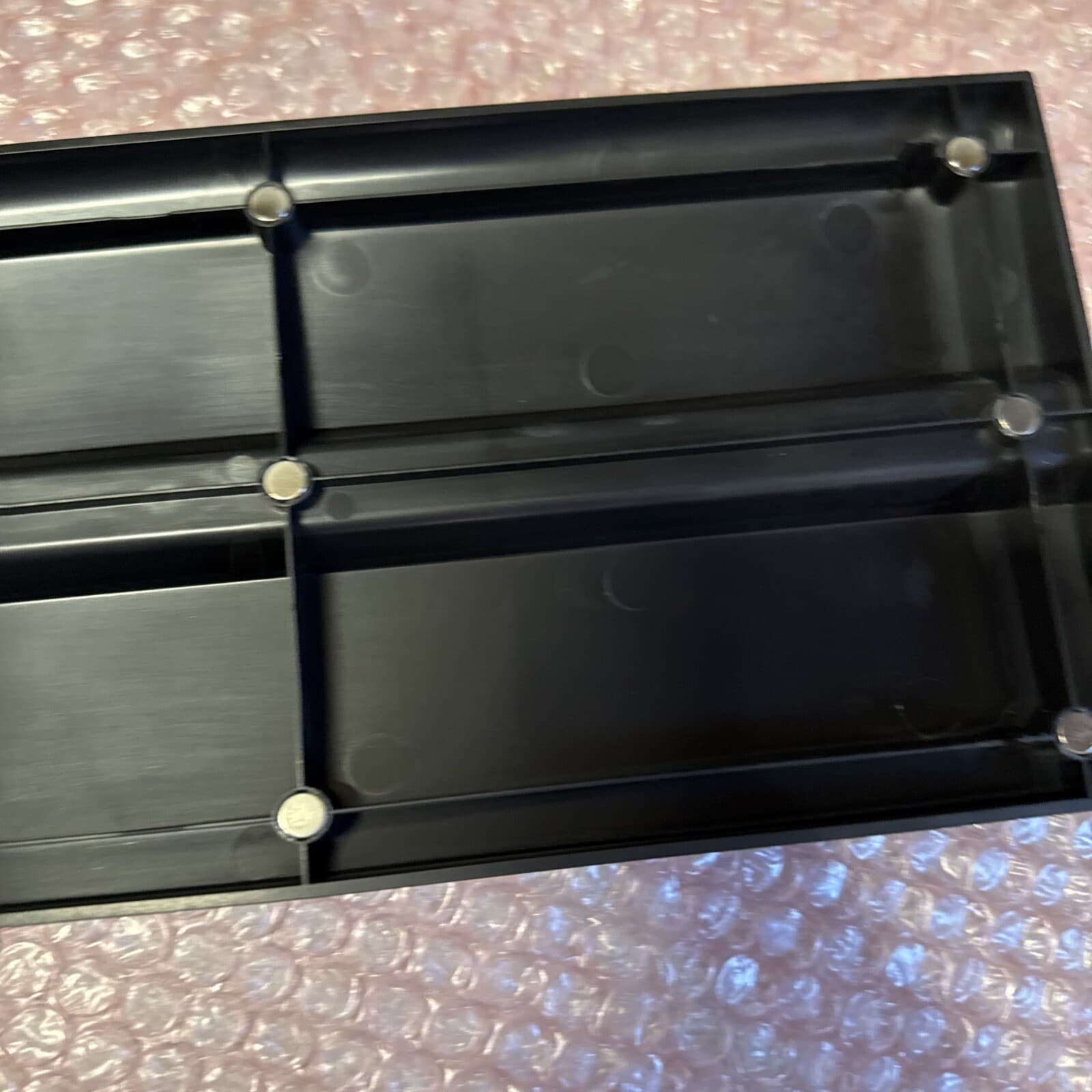 RTI AD-8 Black Plastic Magnetic Bezel Faceplate  20-210136-15 3U - Image 7