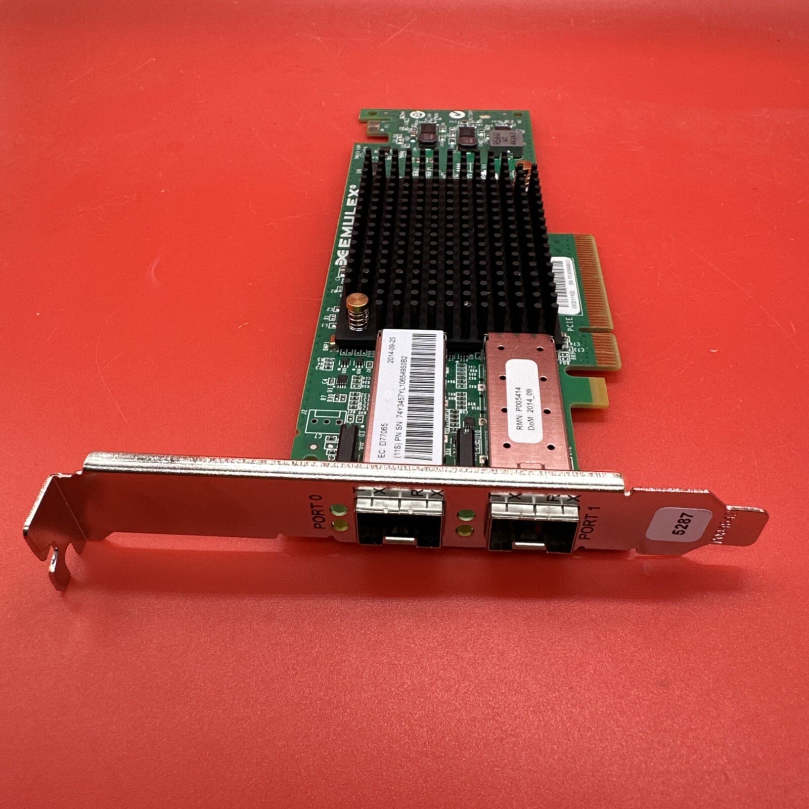 IBM Feature Code 5287 74Y3457 OCE11102 10Gb 2 Port PCI-e Network Adapter Wired - Image 8