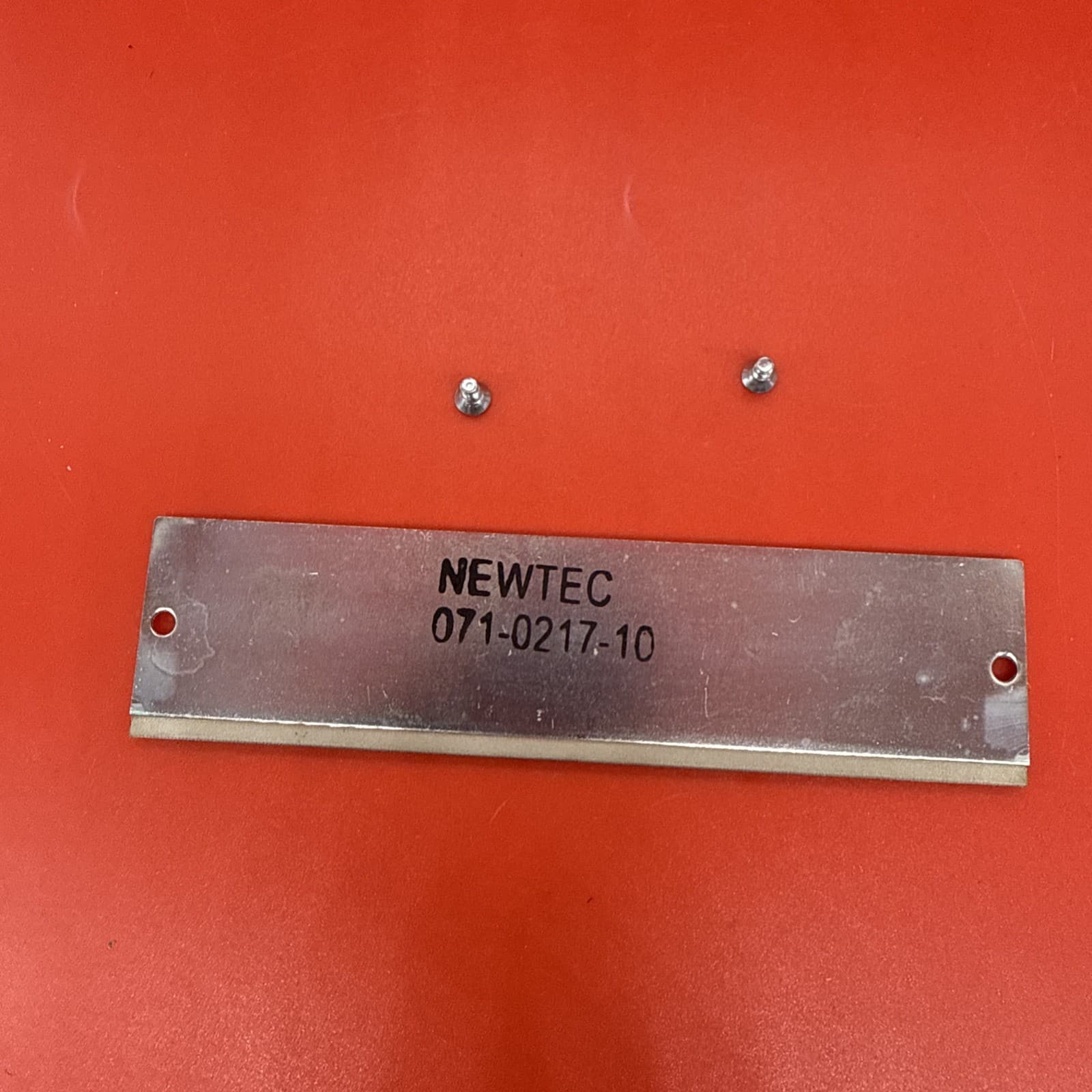 SAVANT 071-0217-10 Steel Blanking Plate For MSC-1200 With Screws Case Screws - Image 5