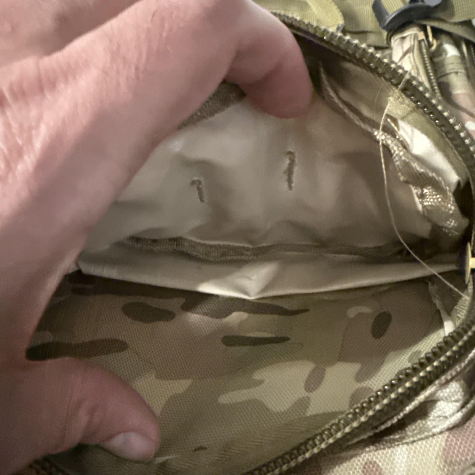 Camp Gear Camo Small Backpack Molle Adjustable Clean Backpacking - Image 4