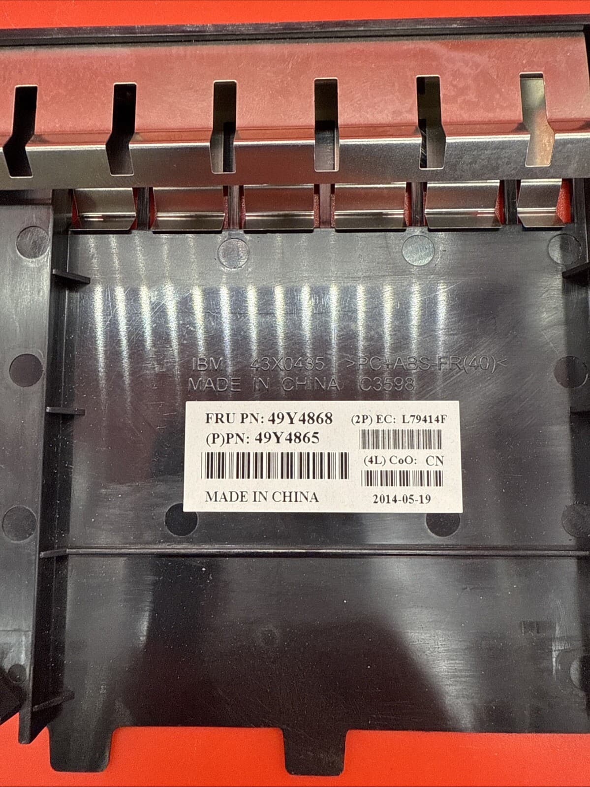IBM 00FX140 N46360 49Y4868 49Y4865 43X0435 Optical Filler - Image 2
