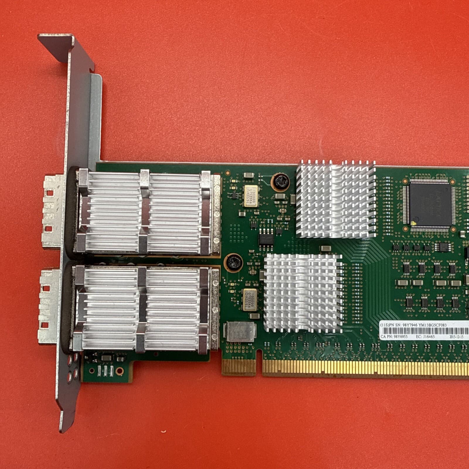 IBM Feature 2665 98Y6956 00E9274 40Gb 2 Port PCI-e Full Height Network Adapter - Image 2