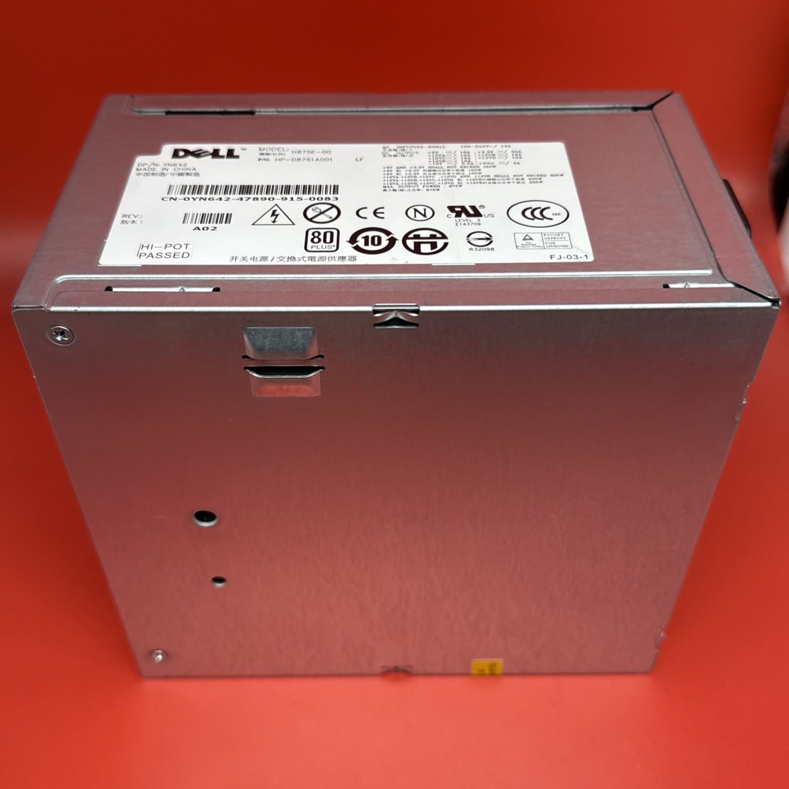 Dell YN642 H875E-00 875w Modular Power Supply For Precision T5400 Power Module - Image 6