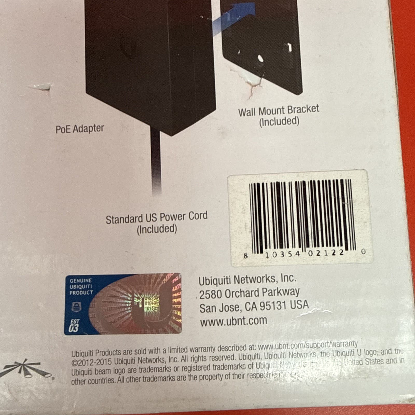 Ubiquiti Networks 48V (0.5A) Gigabit Ethernet PoE Adapter 48V-US POE4824WG - Image 9