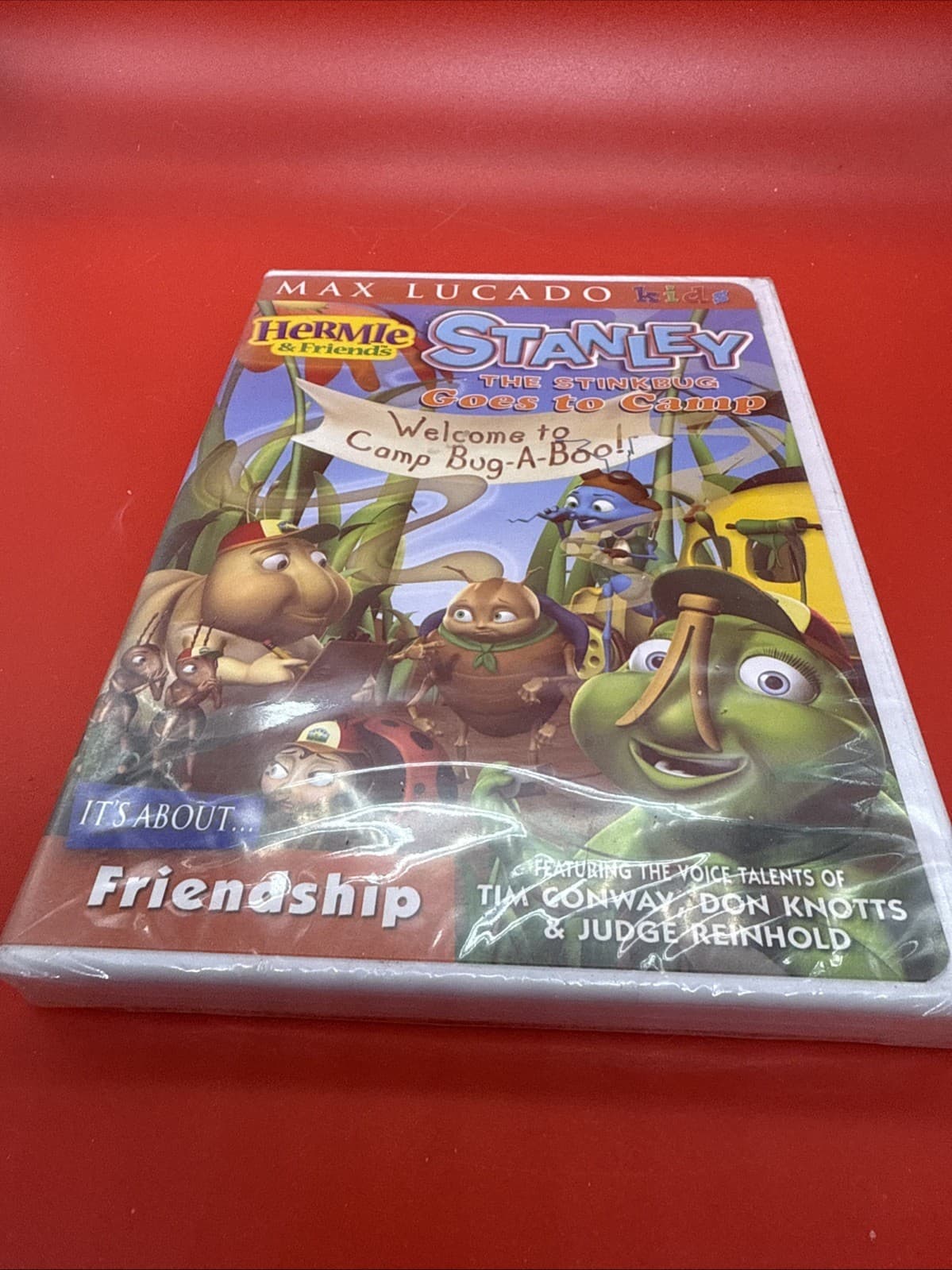 Max Lucados Hermie  Friends #6 - Stanley The Stinkbug Goes To Camp DVD, 2006 New - Image 2