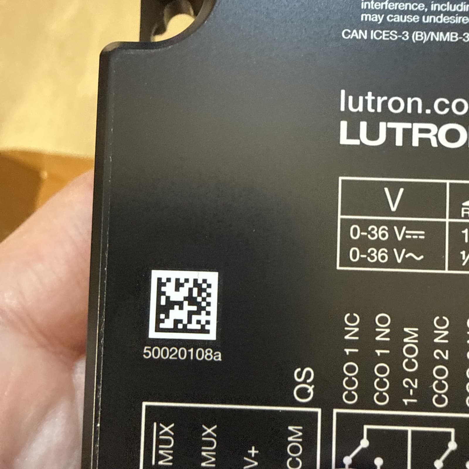 Lutron QSE-IO IEC PELV/SELV/NEC Class 2 Relay - Image 7