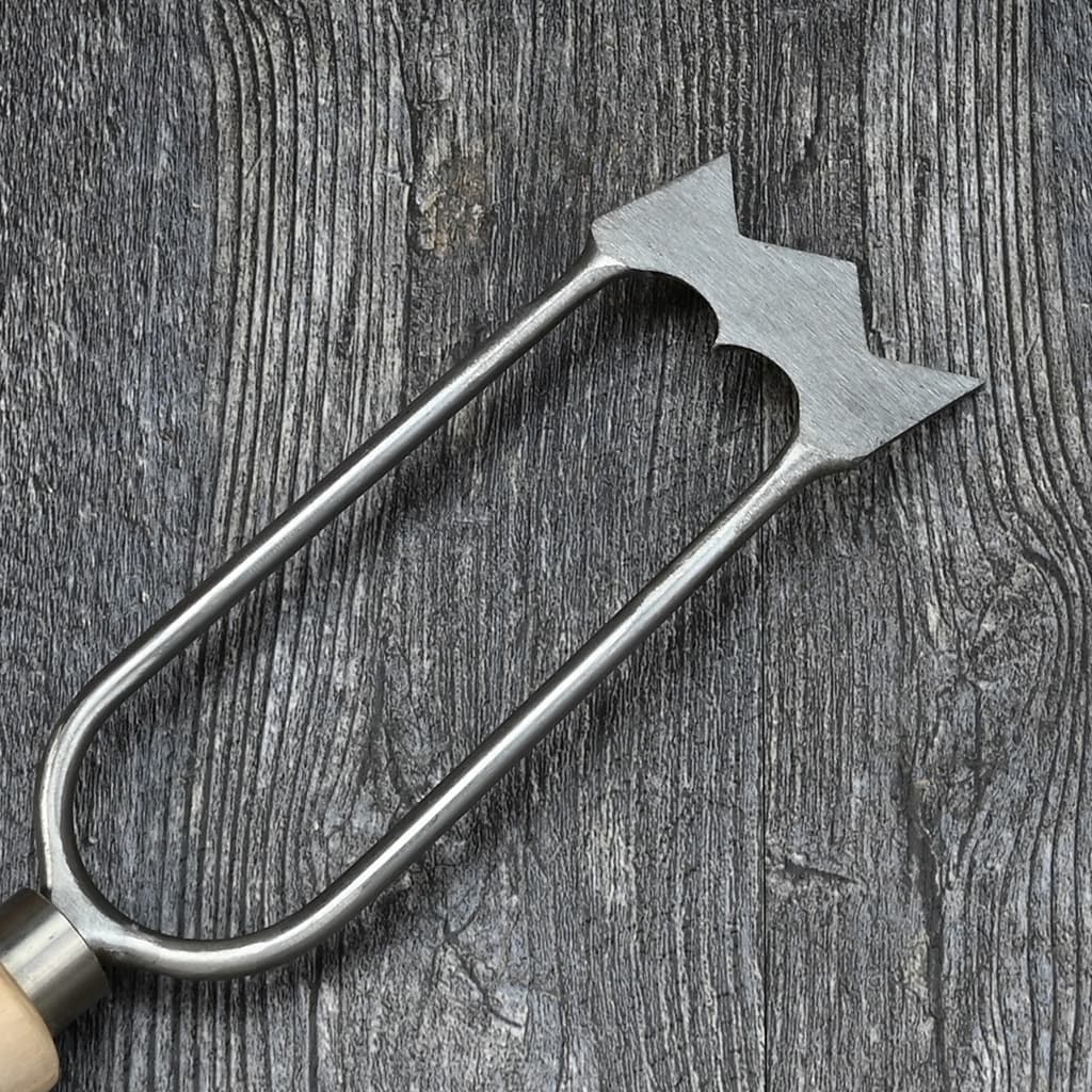 Sneeboer Royal Dutch Hand Hoe Stainless Steel Hand-Forged Ash NEW - Image 5