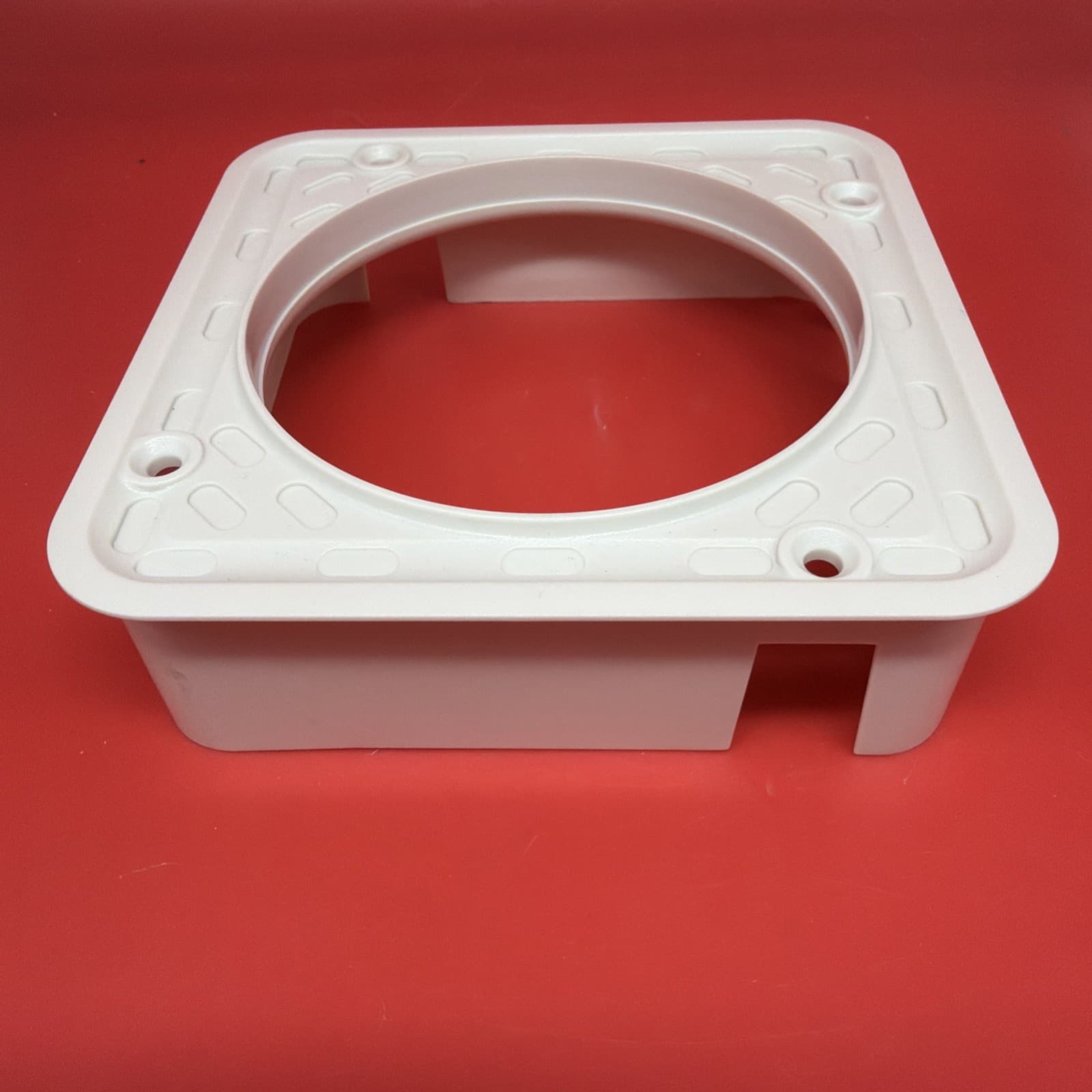 4 Inch White Ceiling Speaker Bracket No Grill - Image 2